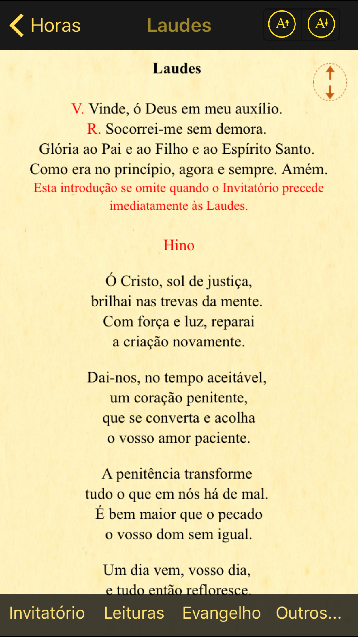 Captura de ecrã 3 da app iLiturgia