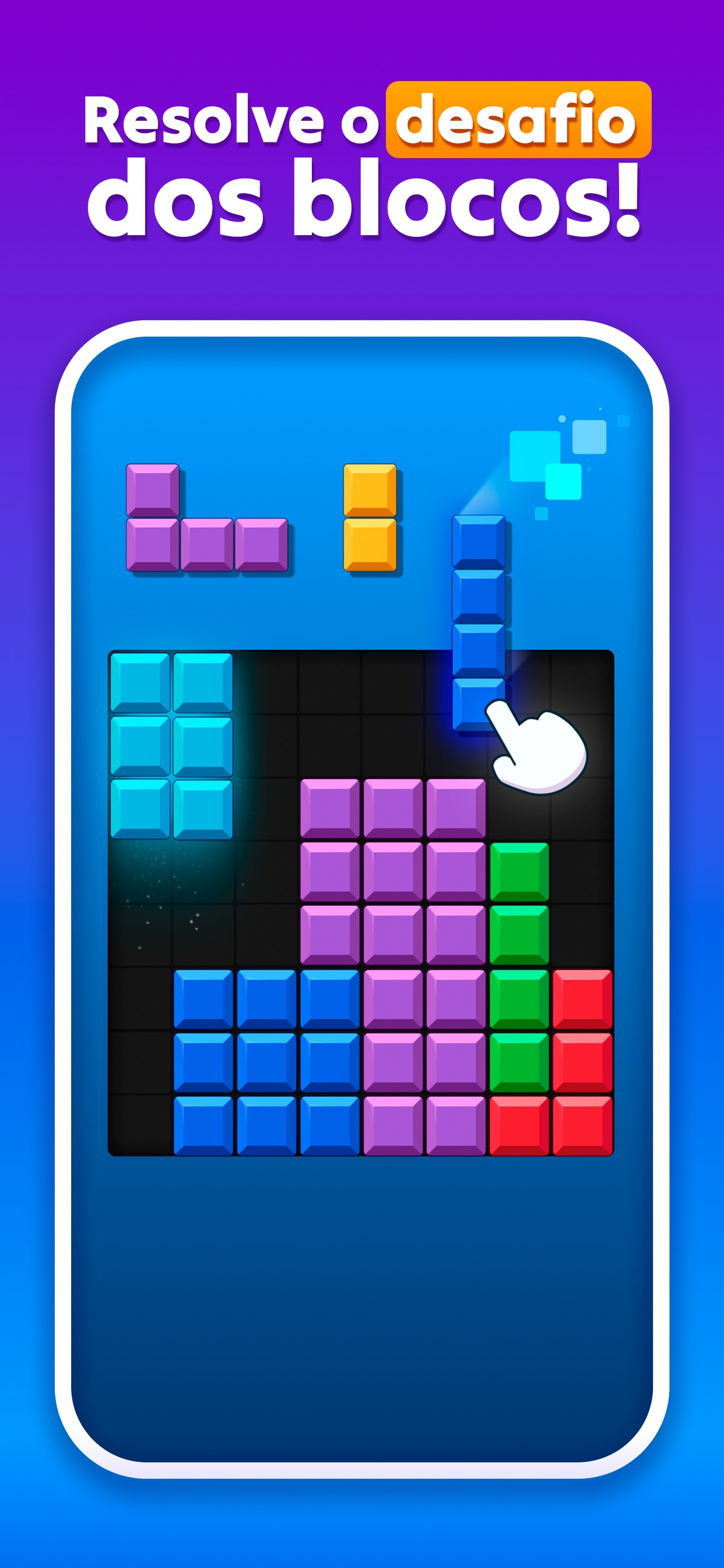 Captura de ecrã 1 da app Blocky Quest