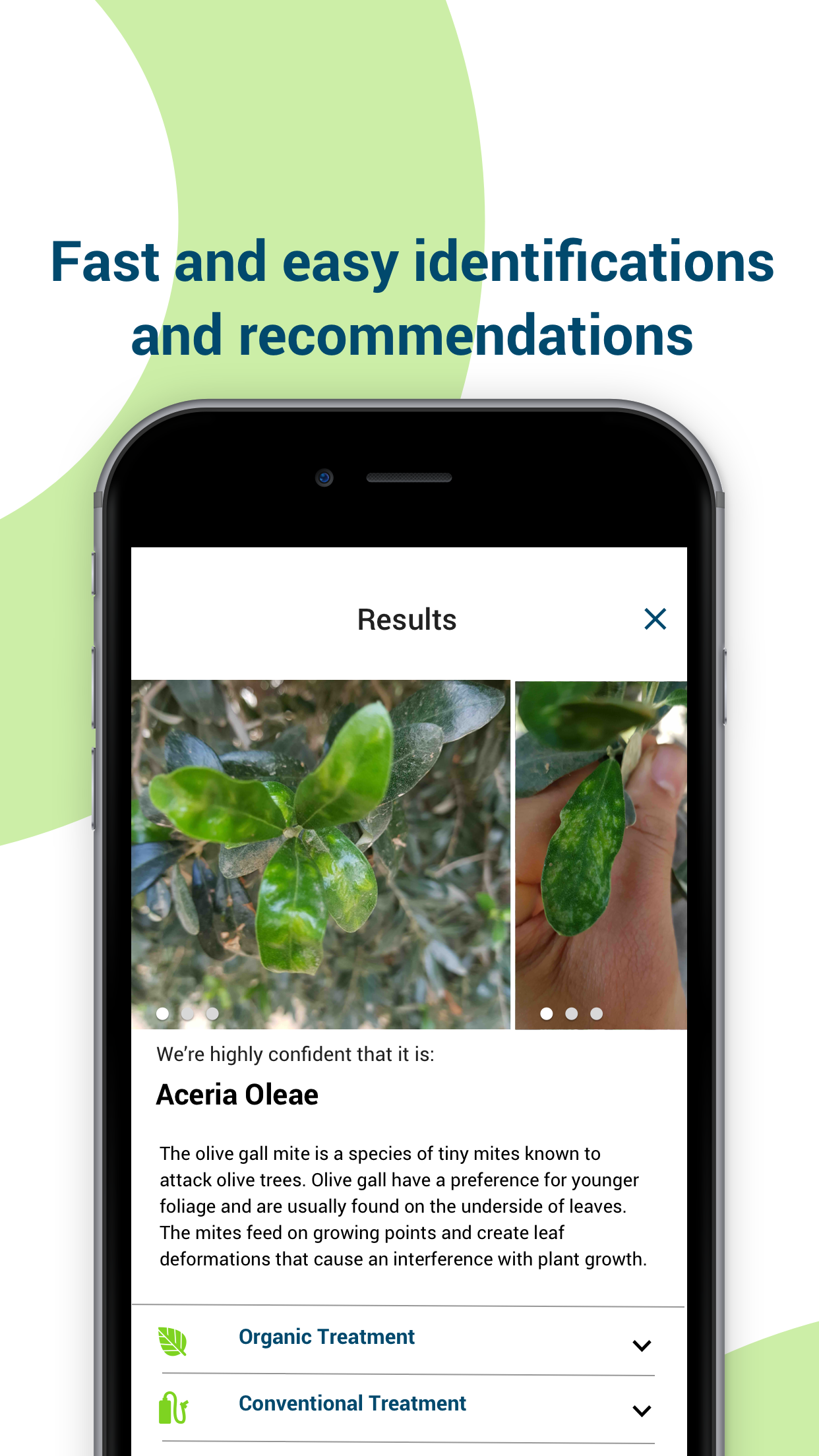 Captura de ecrã 4 da app Agrio: fitossanitário