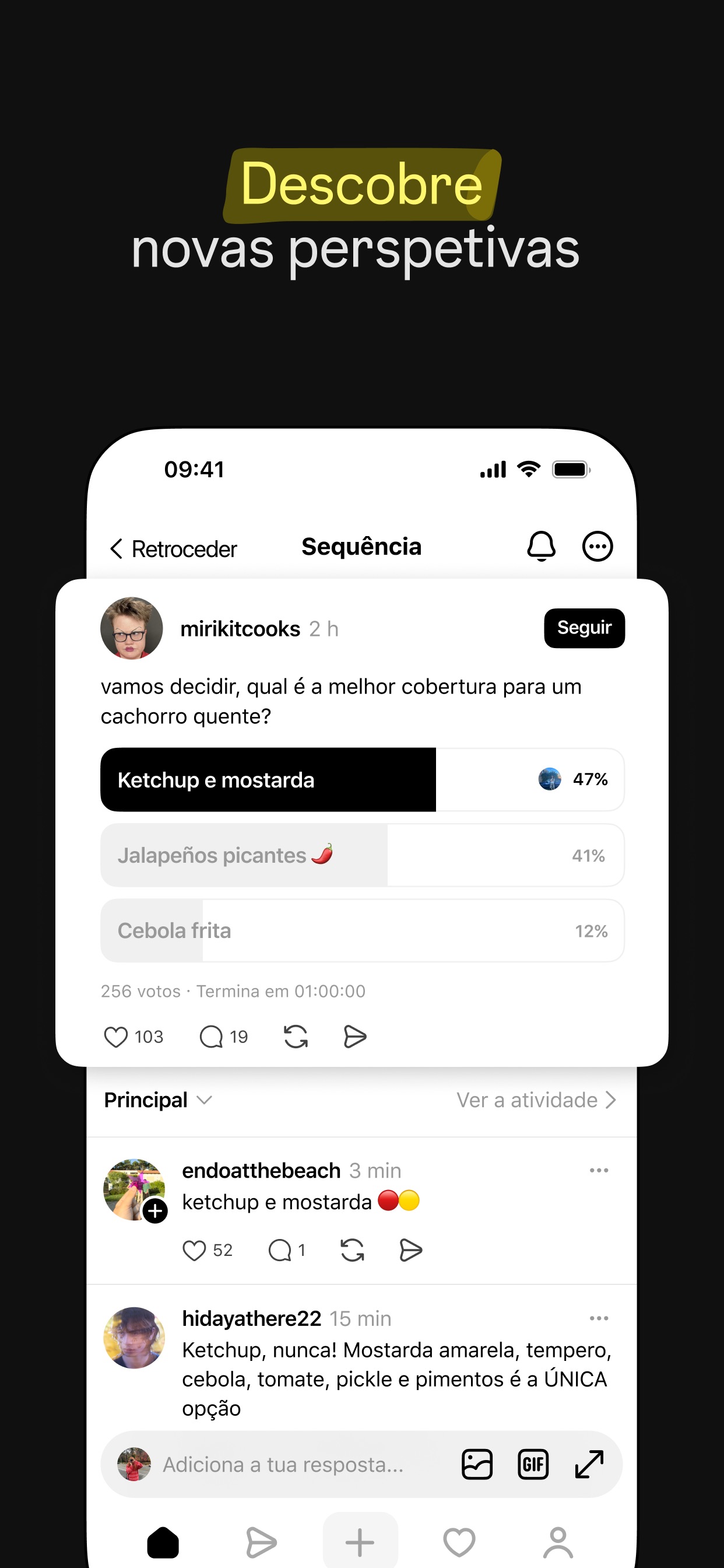 Captura de ecrã 2 da app Threads