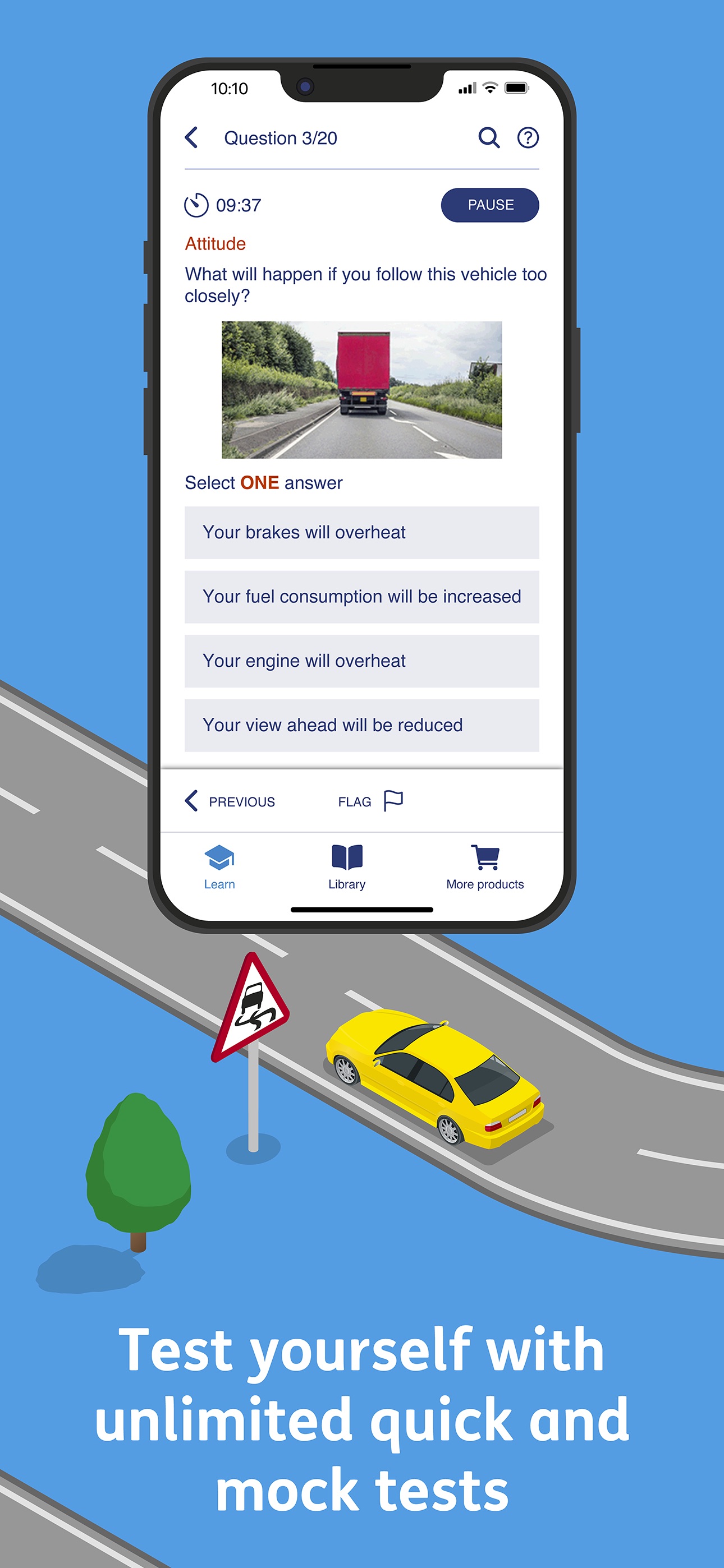Captura de ecrã 3 da app Official DVSA Theory Test Kit