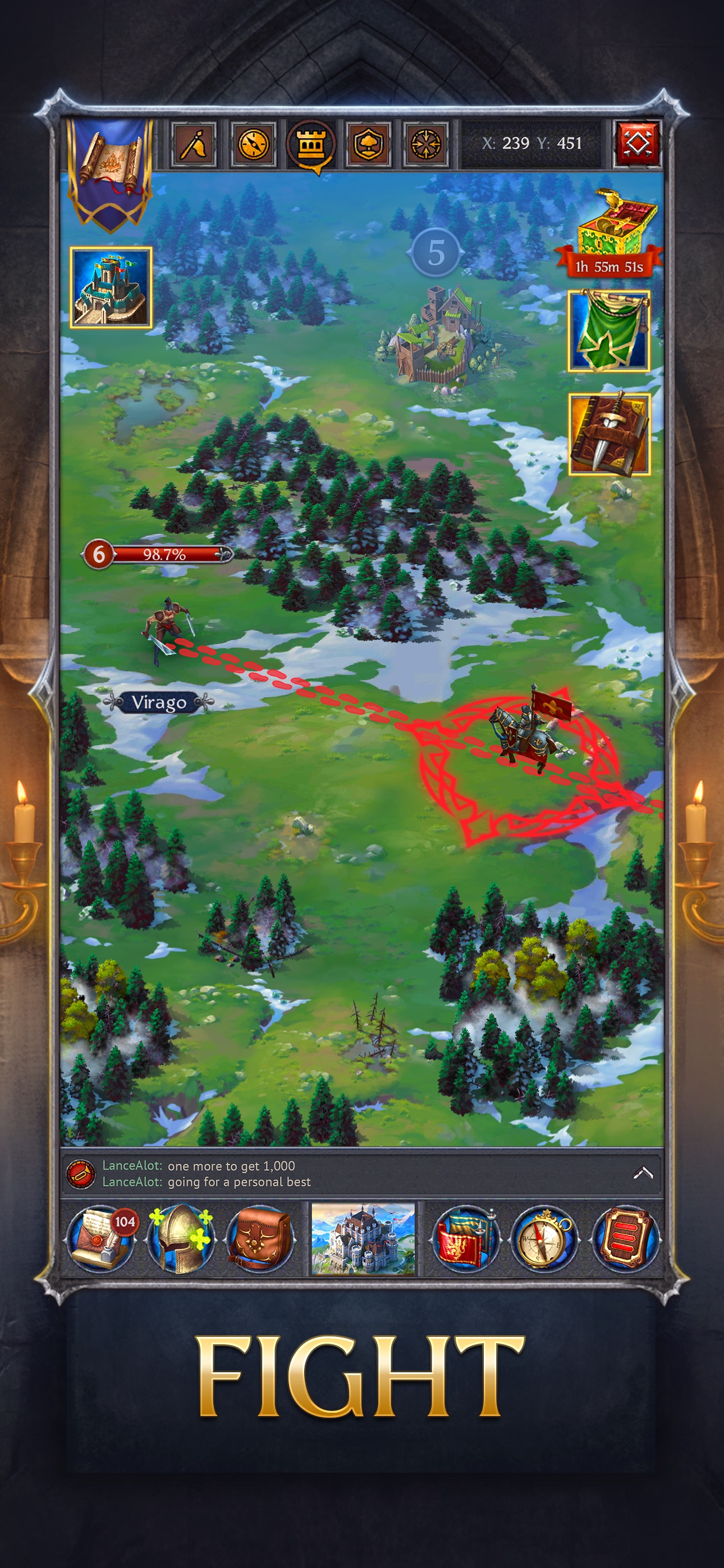 Throne: Kingdom at War PvP screenshot 3
