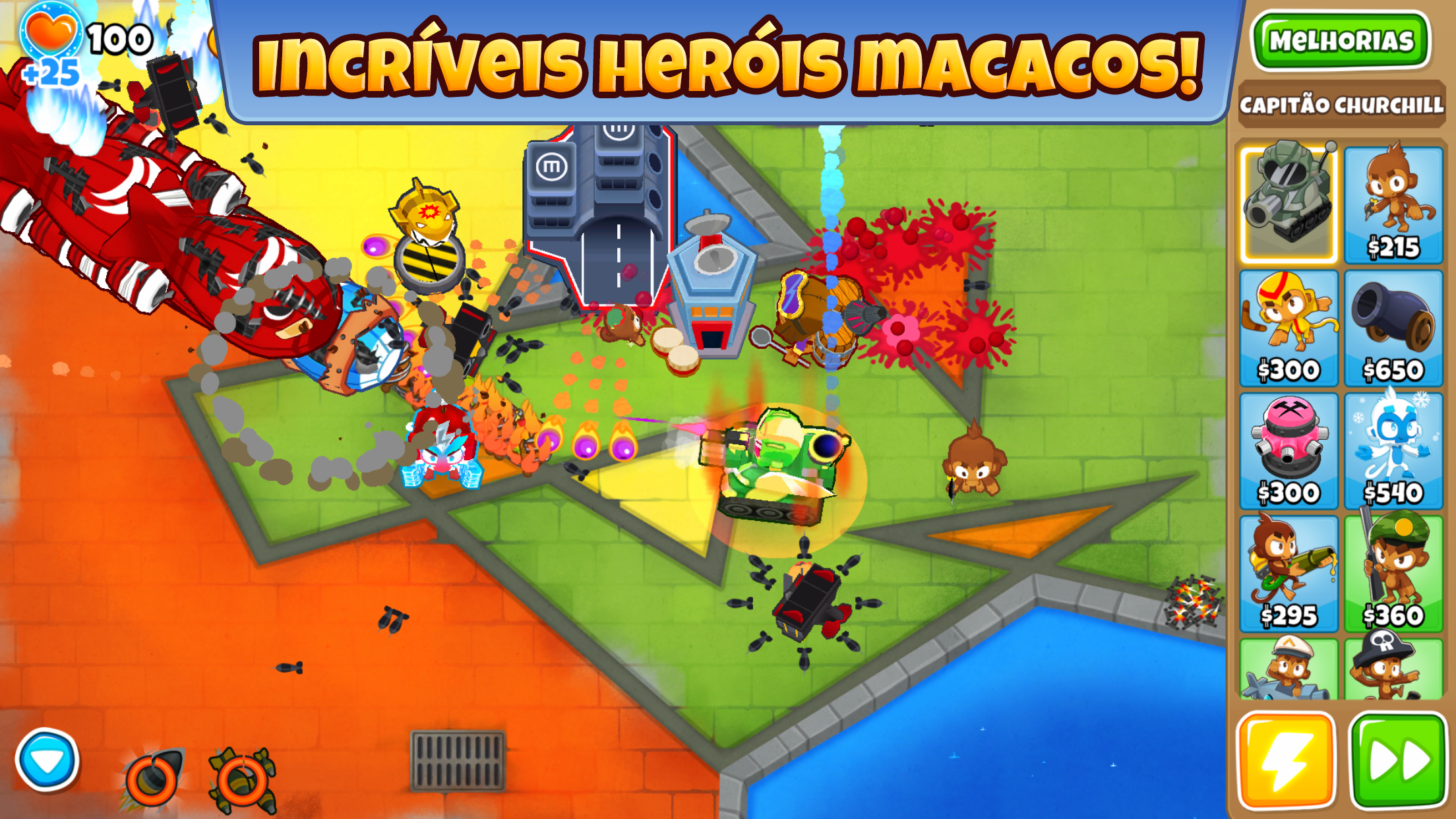 Captura de ecrã 1 da app Bloons TD 6