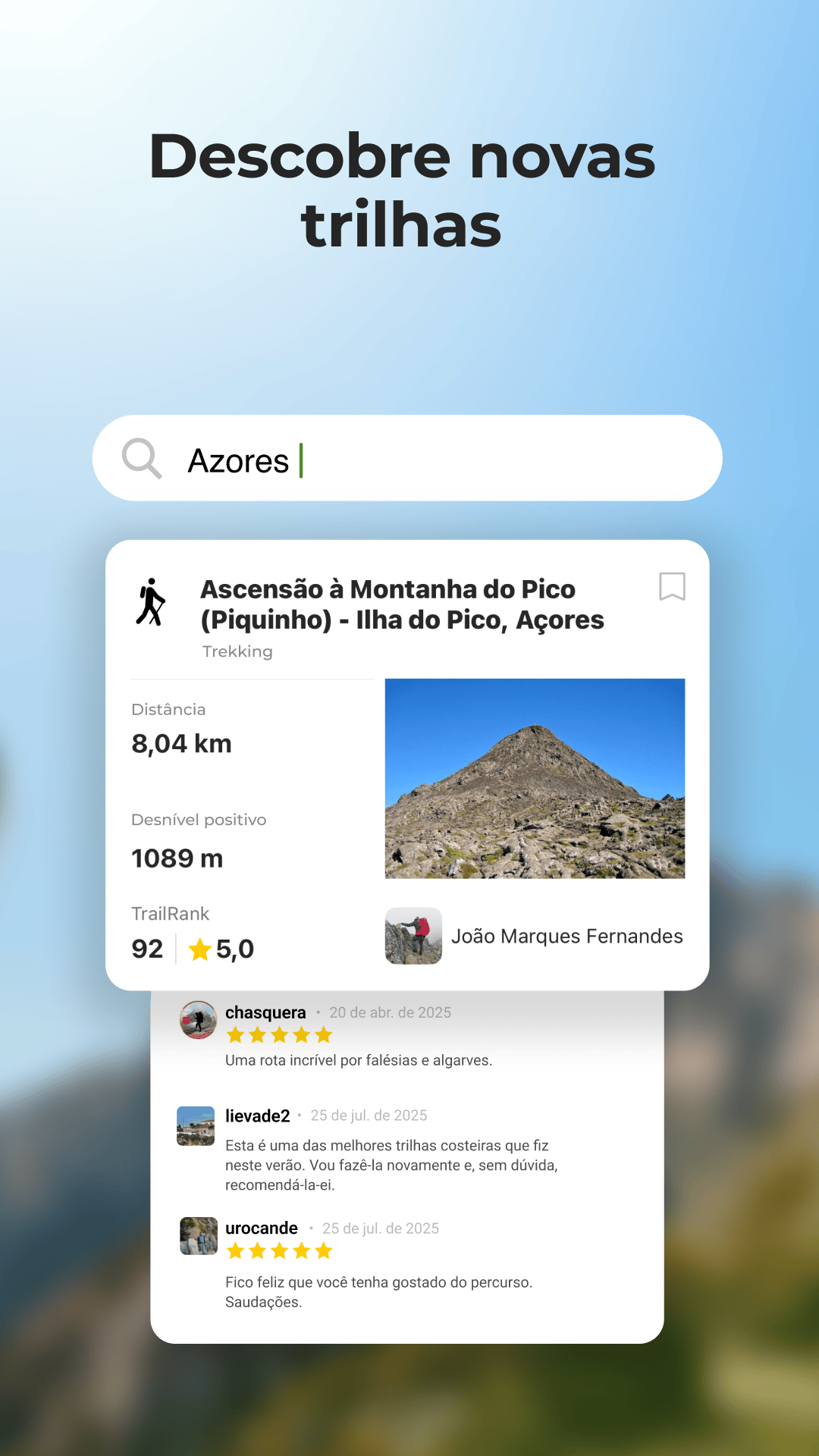 Captura de ecrã 3 da app Wikiloc - Trilhas do Mundo
