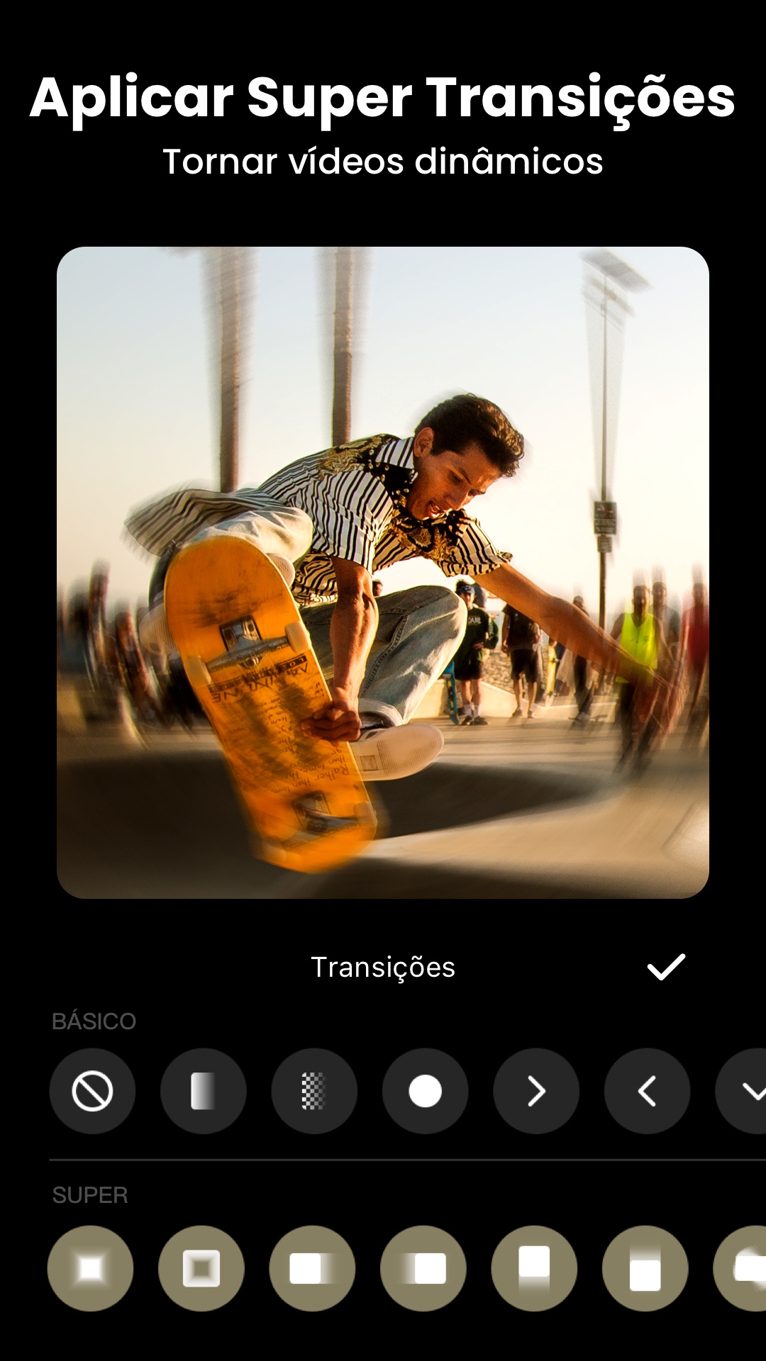 Captura de ecrã 2 da app Editor de Vídeo e Foto- InShot