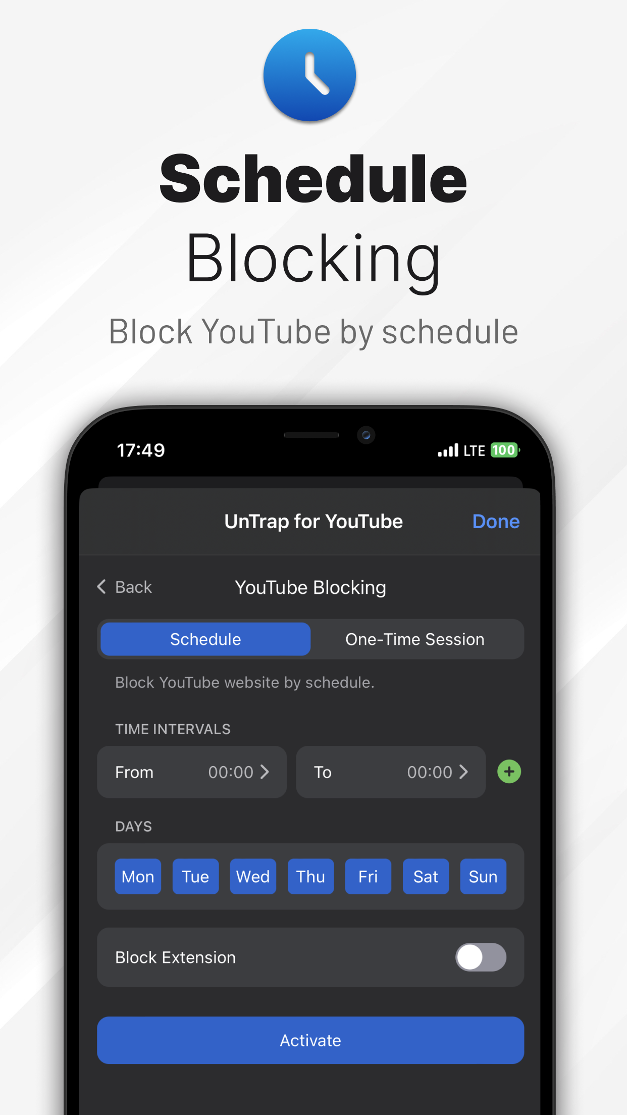 Captura de ecrã 4 da app UnTrap for YouTube