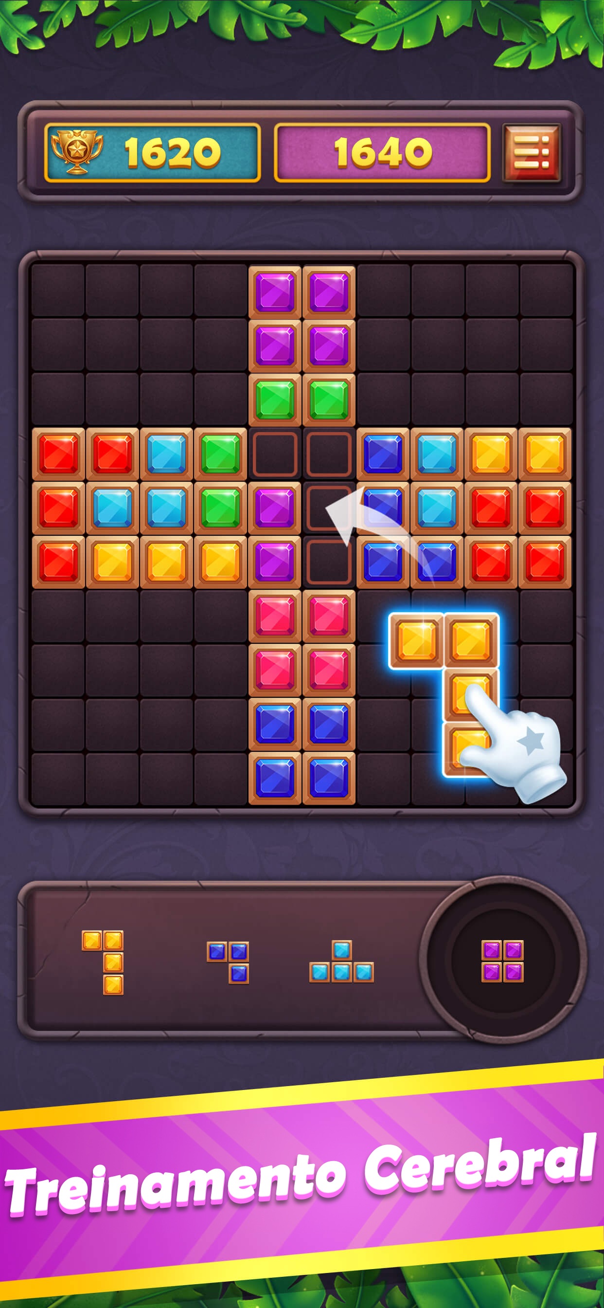 Captura de ecrã 4 da app Block Puzzle Gem