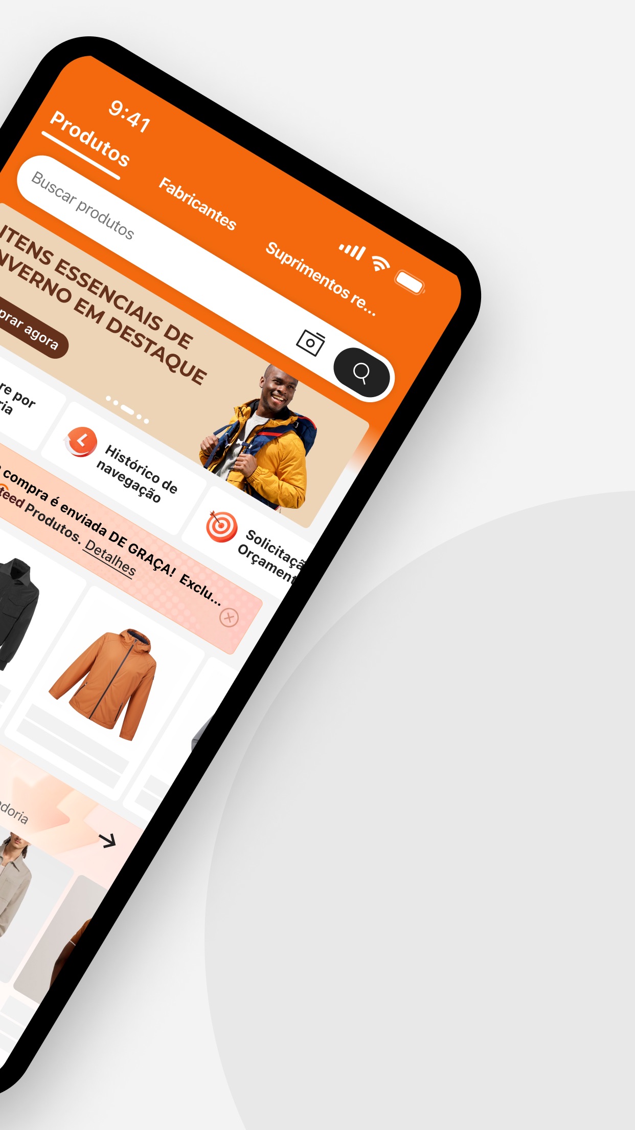 Captura de ecrã 2 da app App comercial Alibaba.com