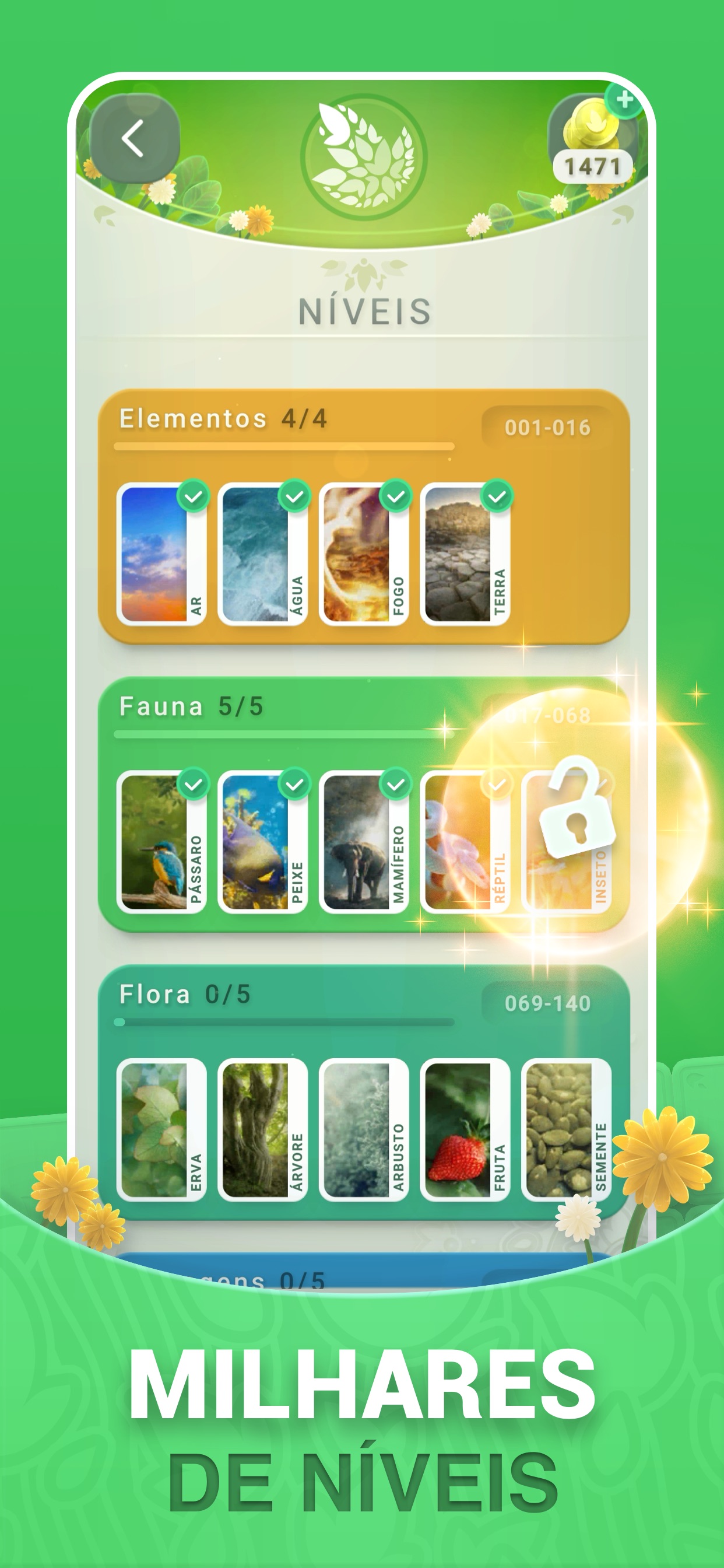 Captura de ecrã 2 da app Esmagar Palavras em Português