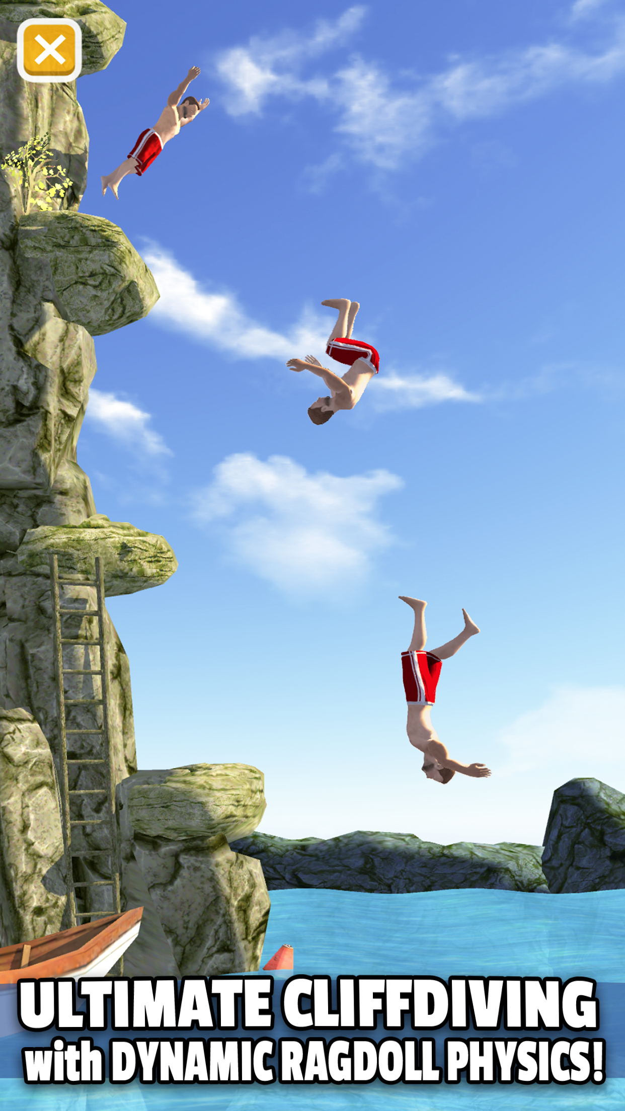 Captura de ecrã 1 da app Flip Diving