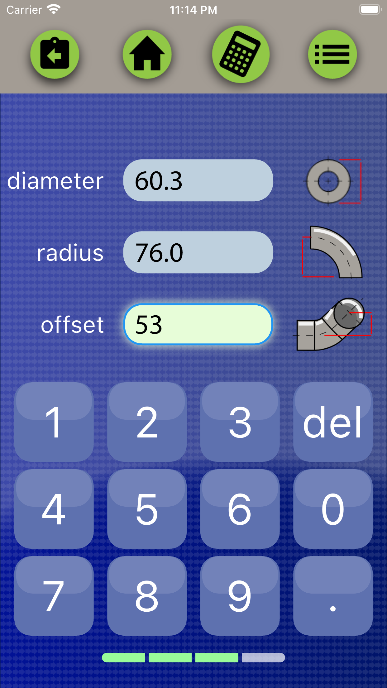 Captura de ecrã 4 da app Pipefitter