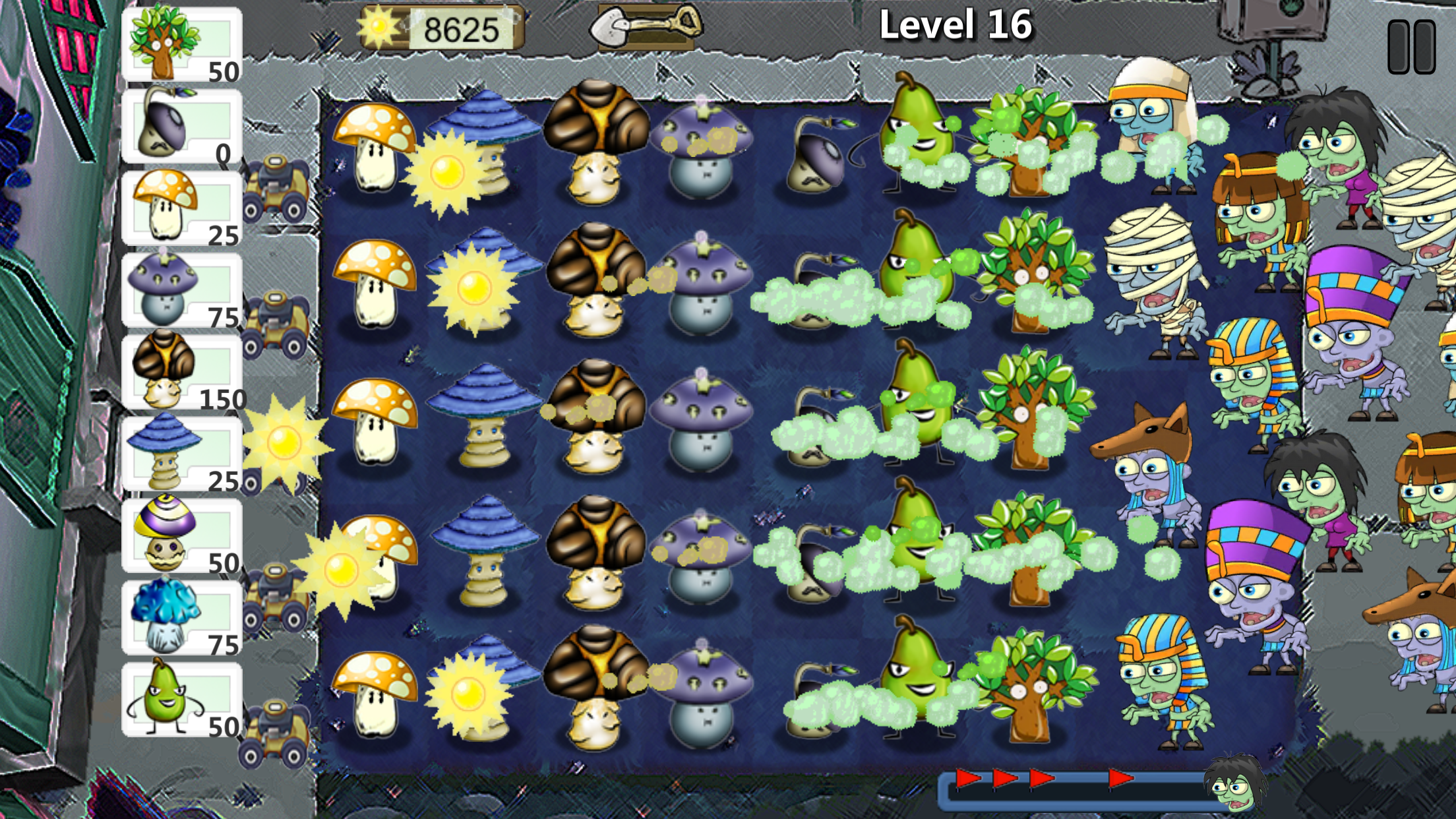 Captura de ecrã 2 da app Plants Battle II