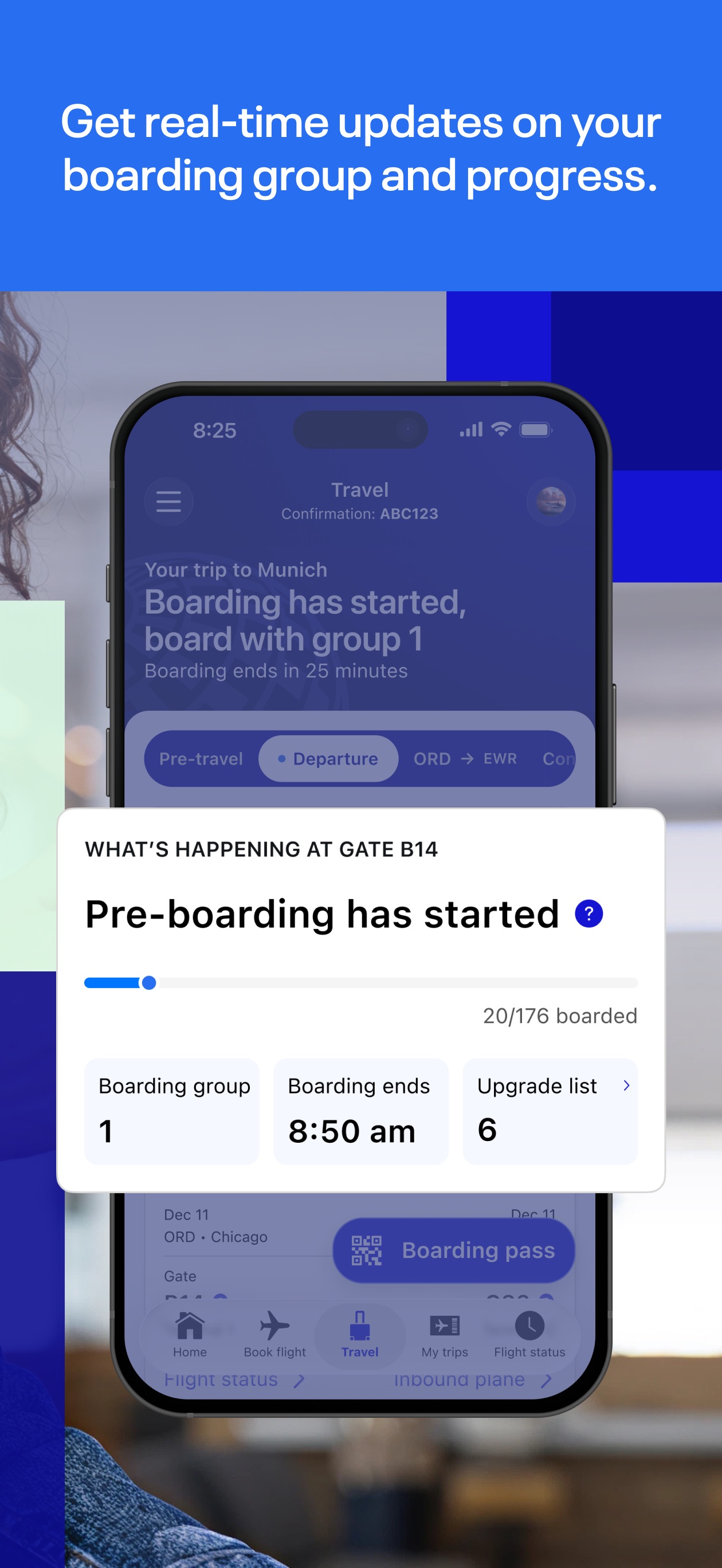 United Airlines screenshot 2