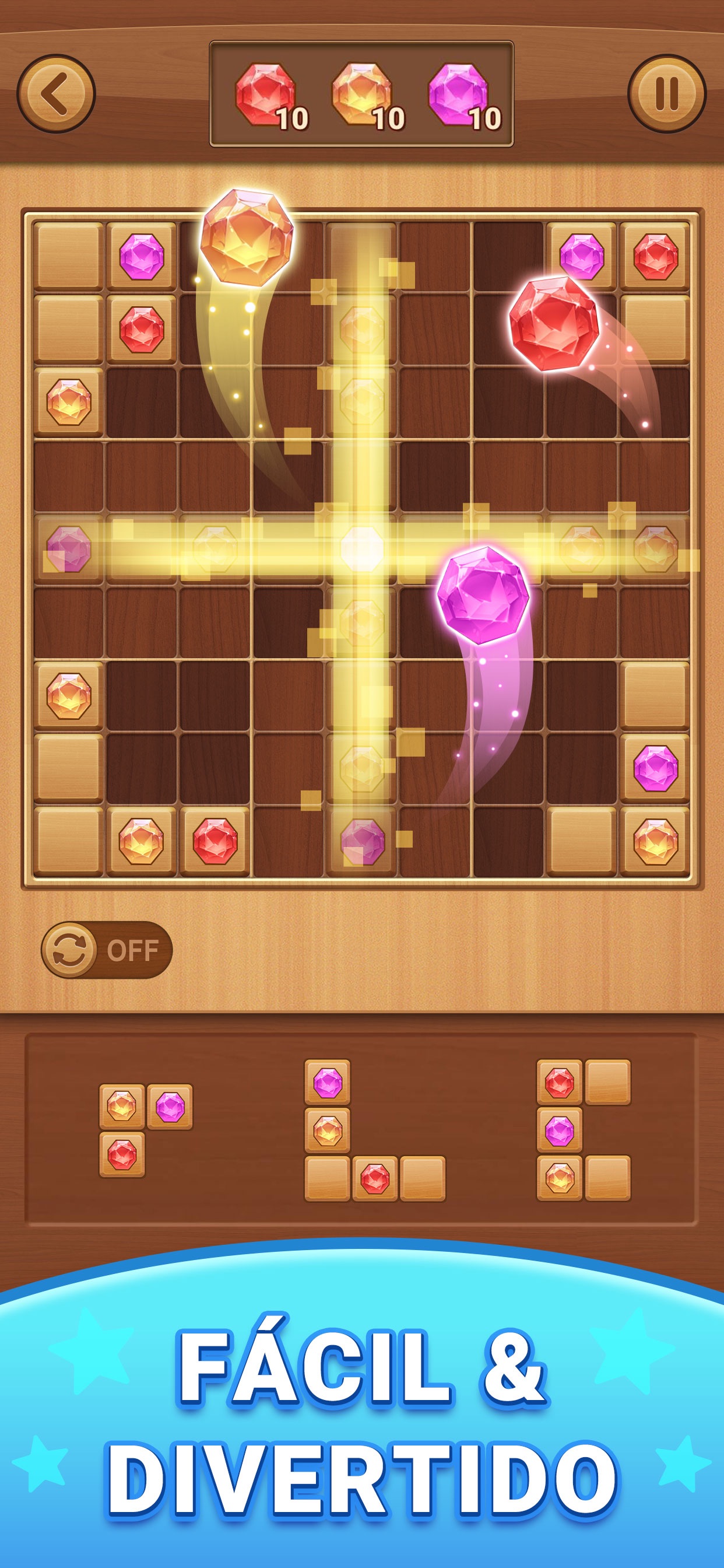 Captura de ecrã 2 da app Block Puzzle - Daily