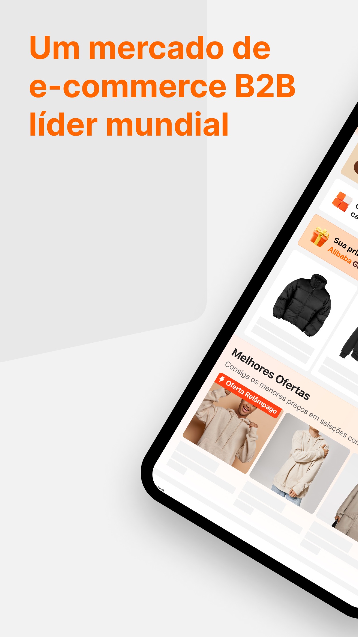 Captura de ecrã 1 da app App comercial Alibaba.com