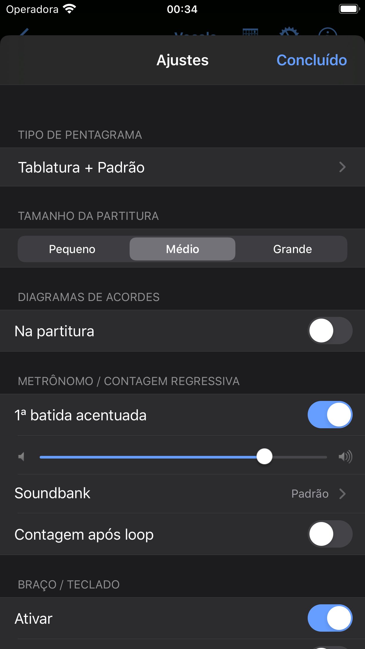 Captura de ecrã 4 da app Guitar Pro