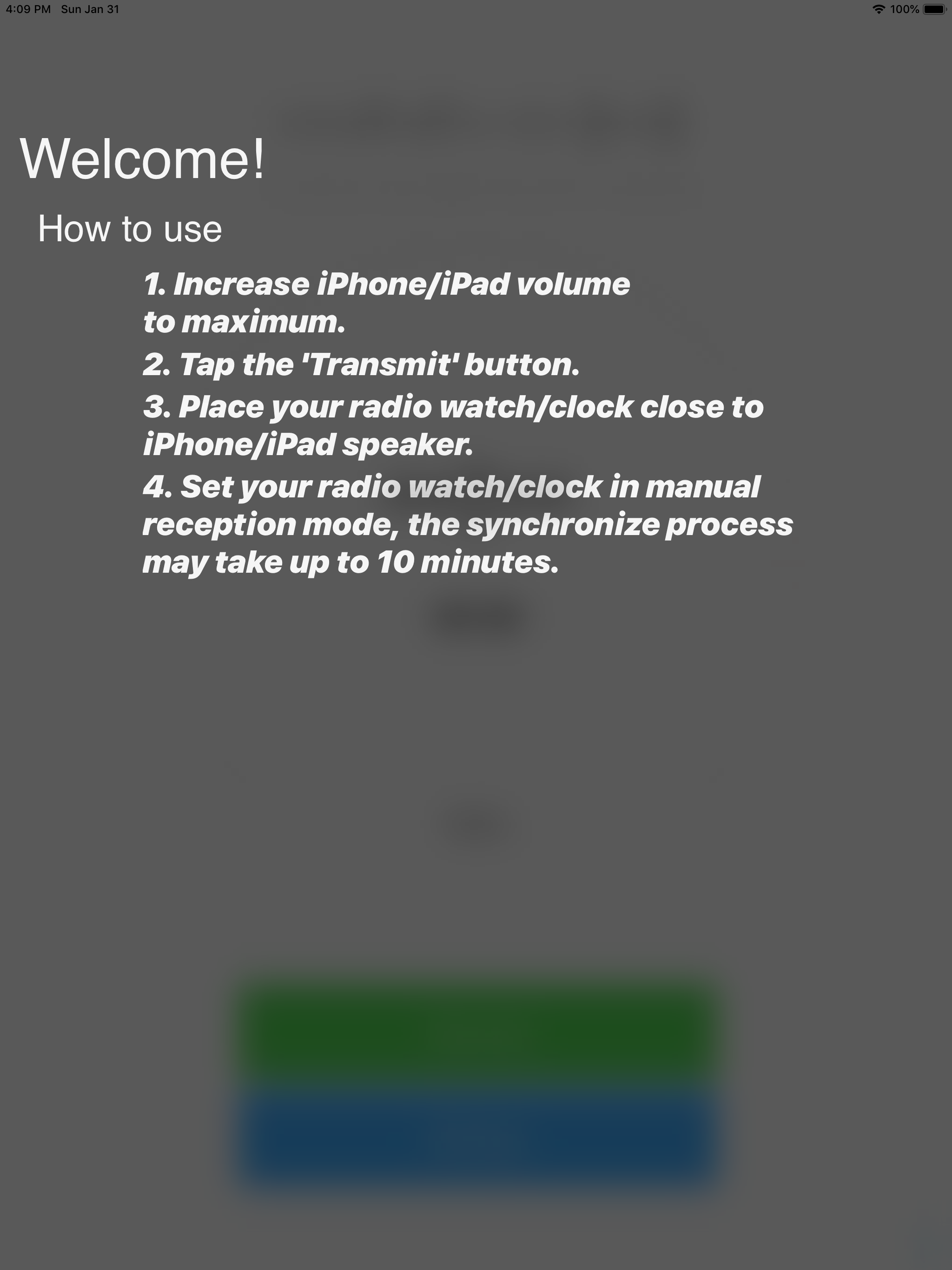 Captura de ecrã 4 da app Clock Wave