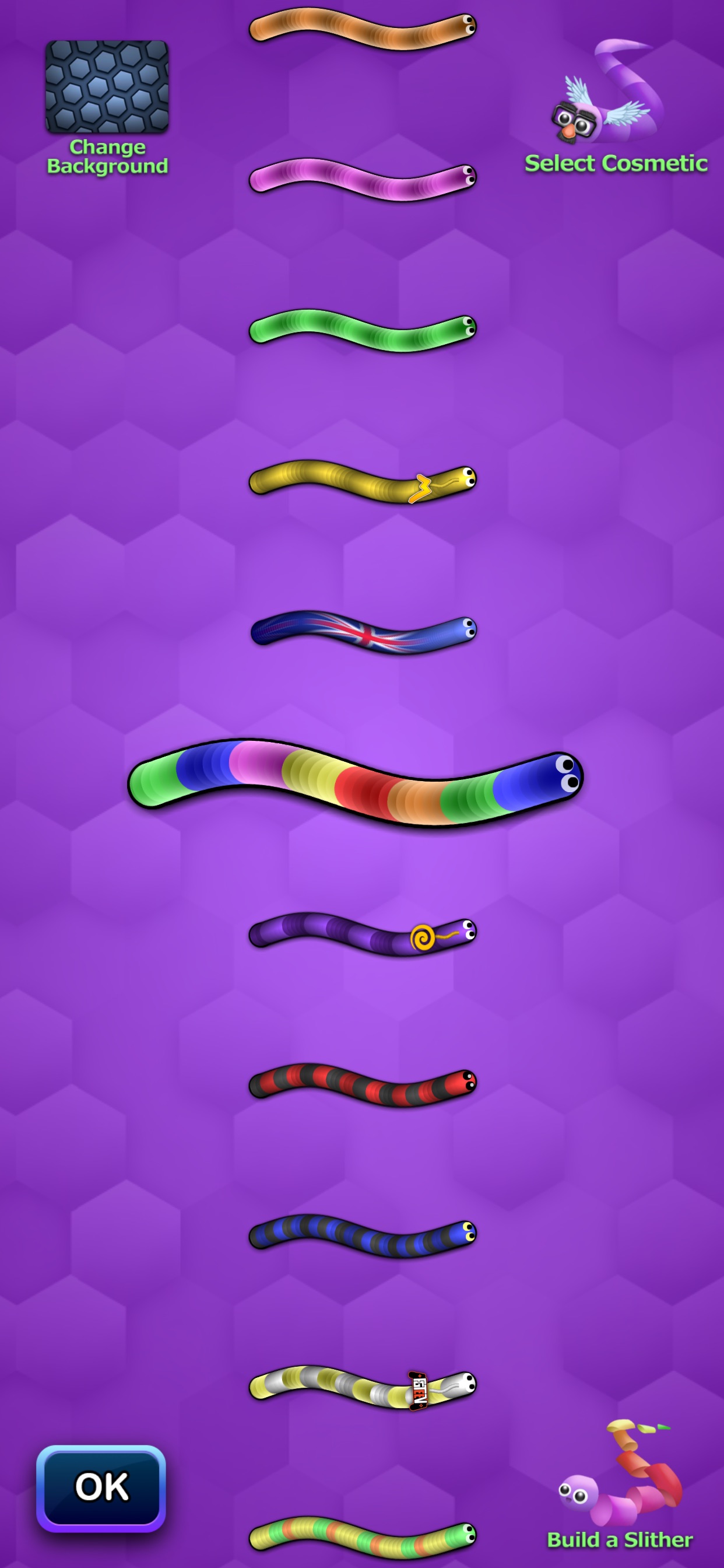 Captura de ecrã 2 da app slither.io