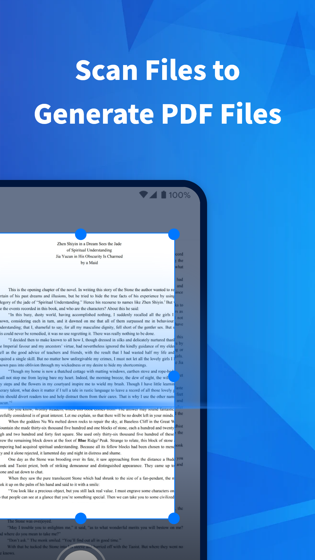 Captura de ecrã 2 da app Ponto de leitura de PDF