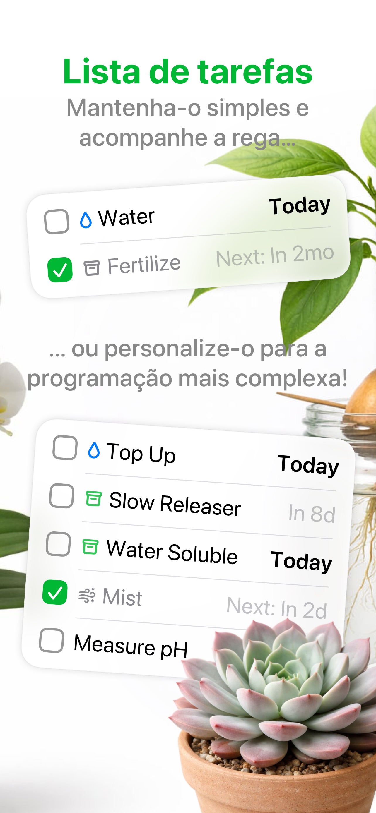 Captura de ecrã 3 da app PlantPal: Cuide das plantas