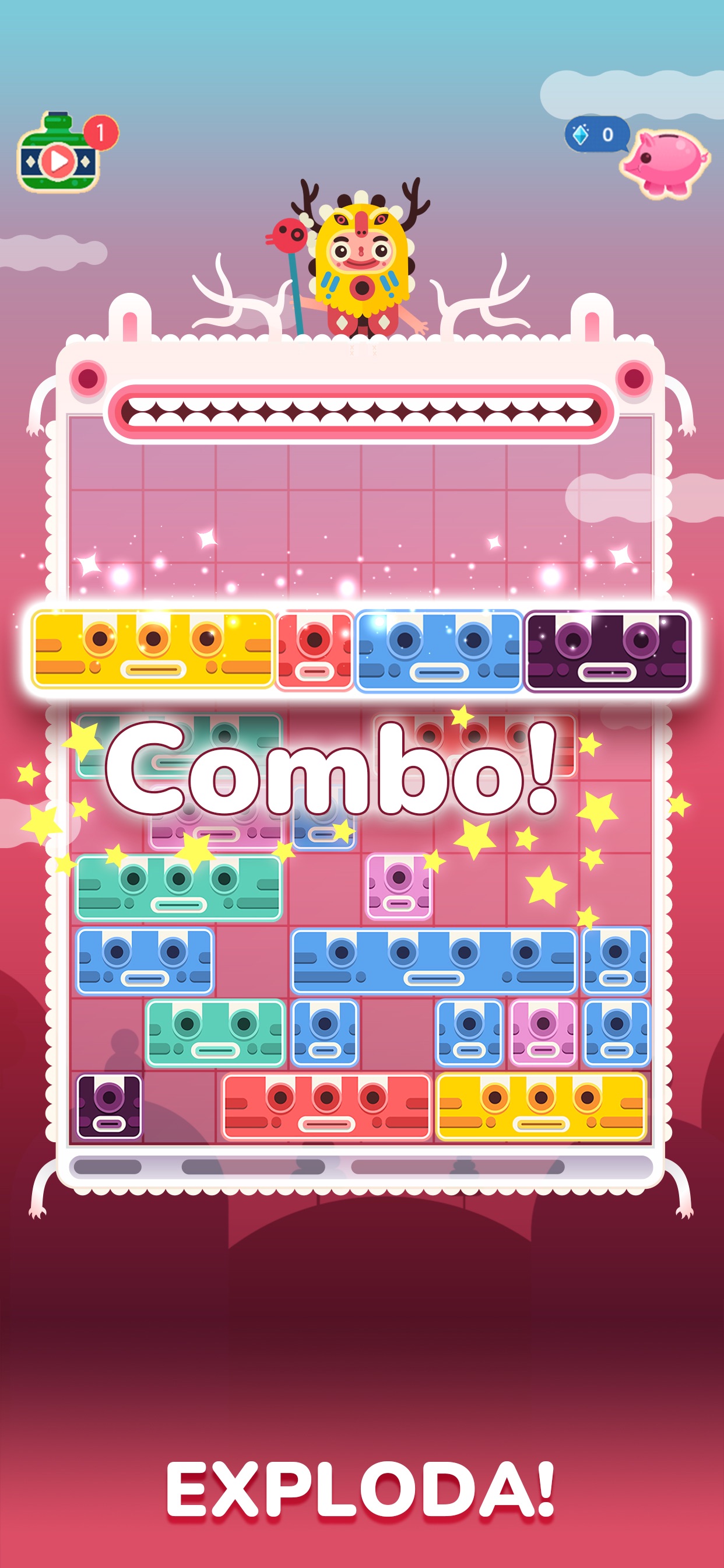 Captura de ecrã 3 da app Slidey®: Block Puzzle