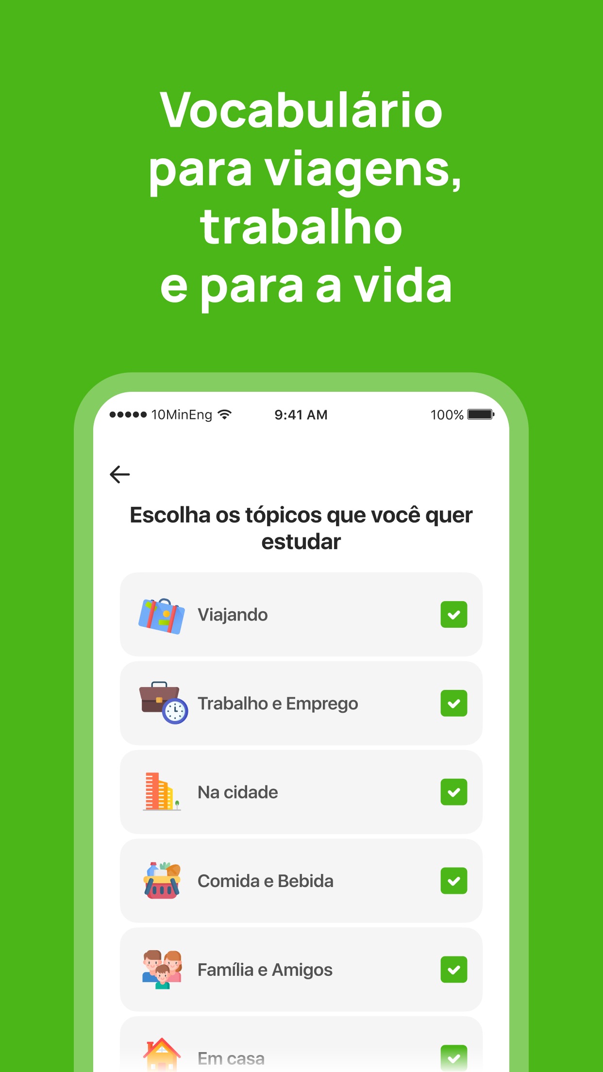 Captura de ecrã 4 da app 10 Minute English