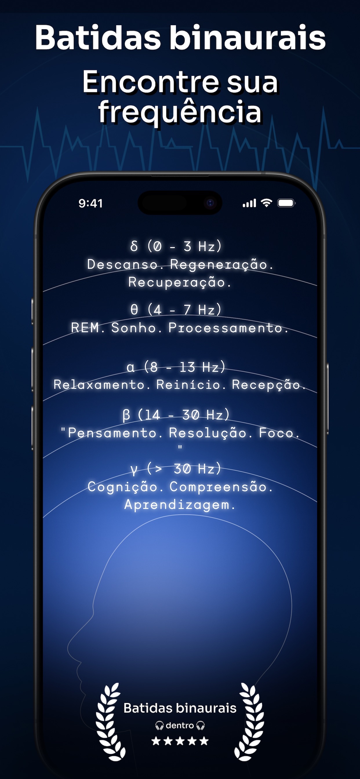 Captura de ecrã 1 da app Anima: Batidas binaurais