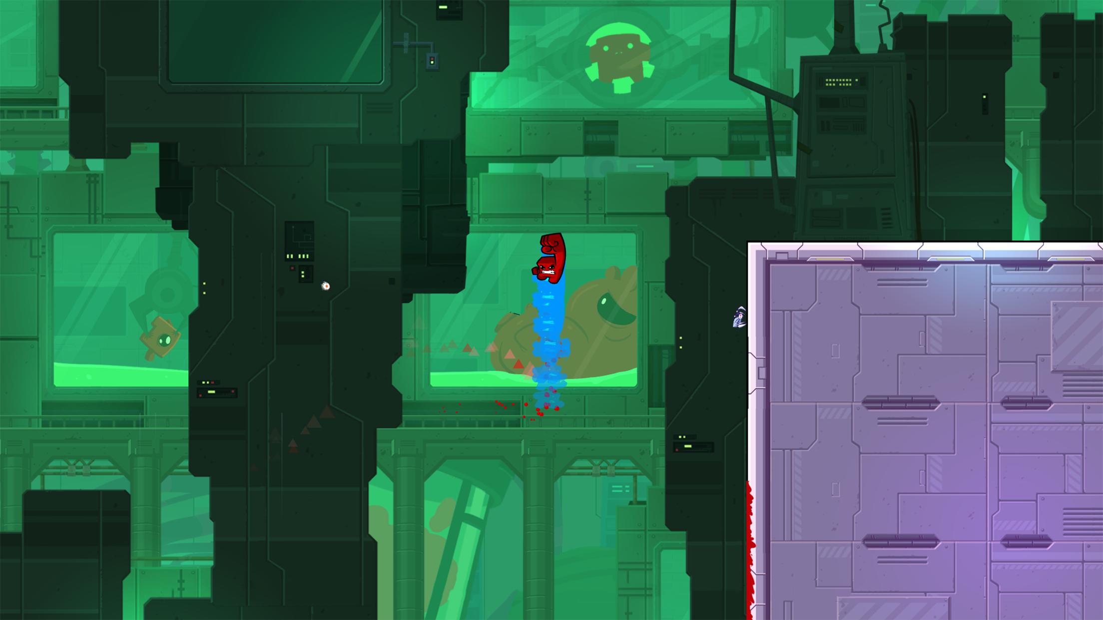 Captura de ecrã 4 da app Super Meat Boy Forever