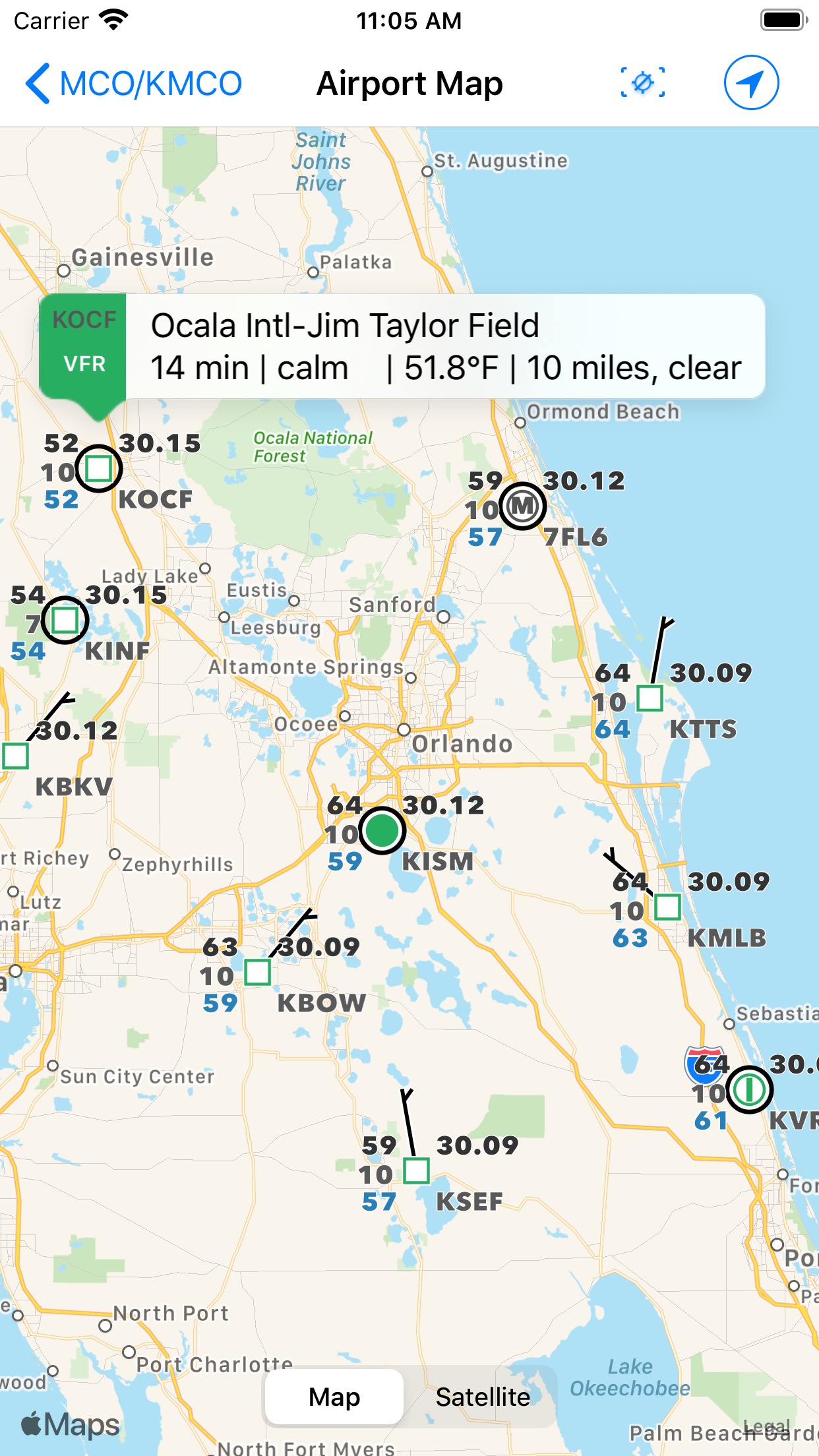 Captura de ecrã 4 da app AeroWeather Pro