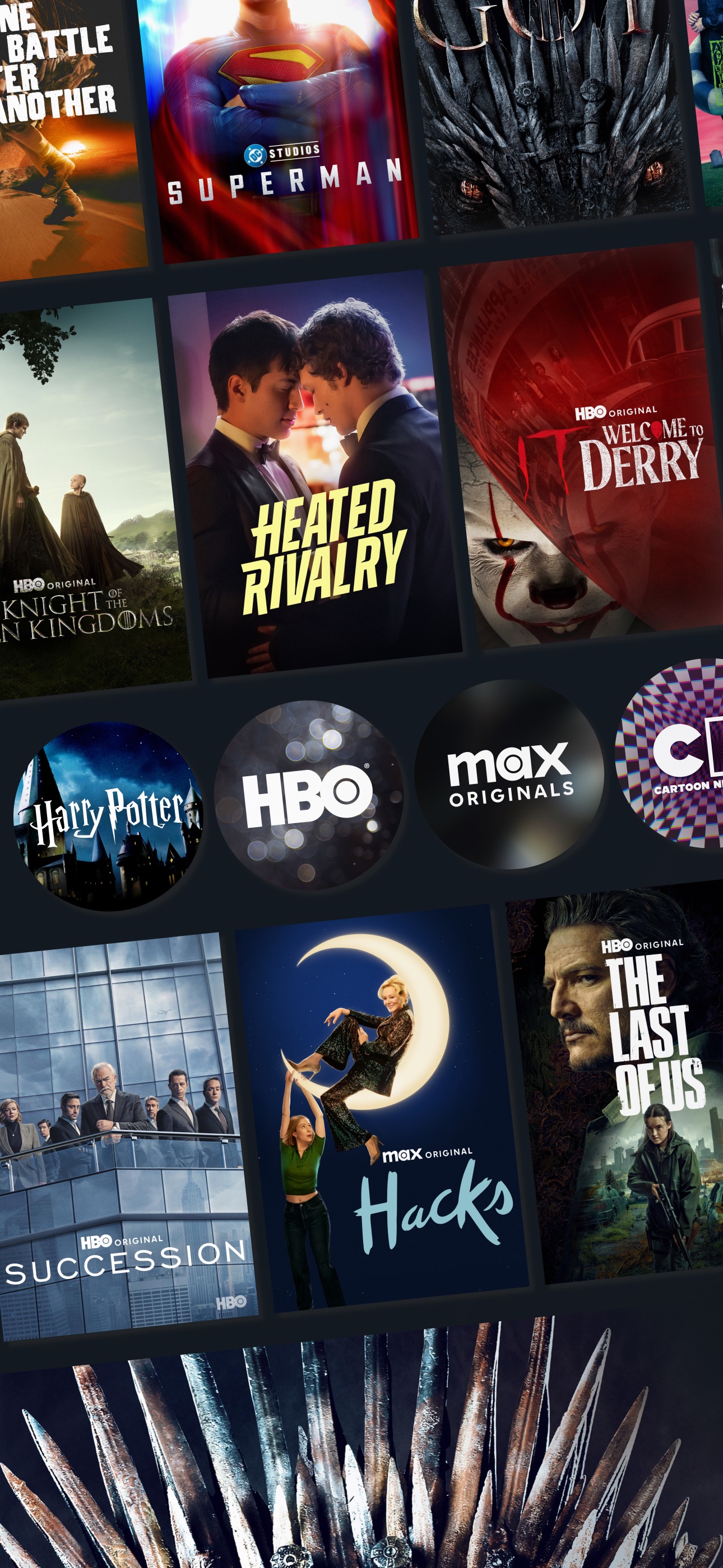 Captura de ecrã 1 da app HBO Max: veja TV e filmes