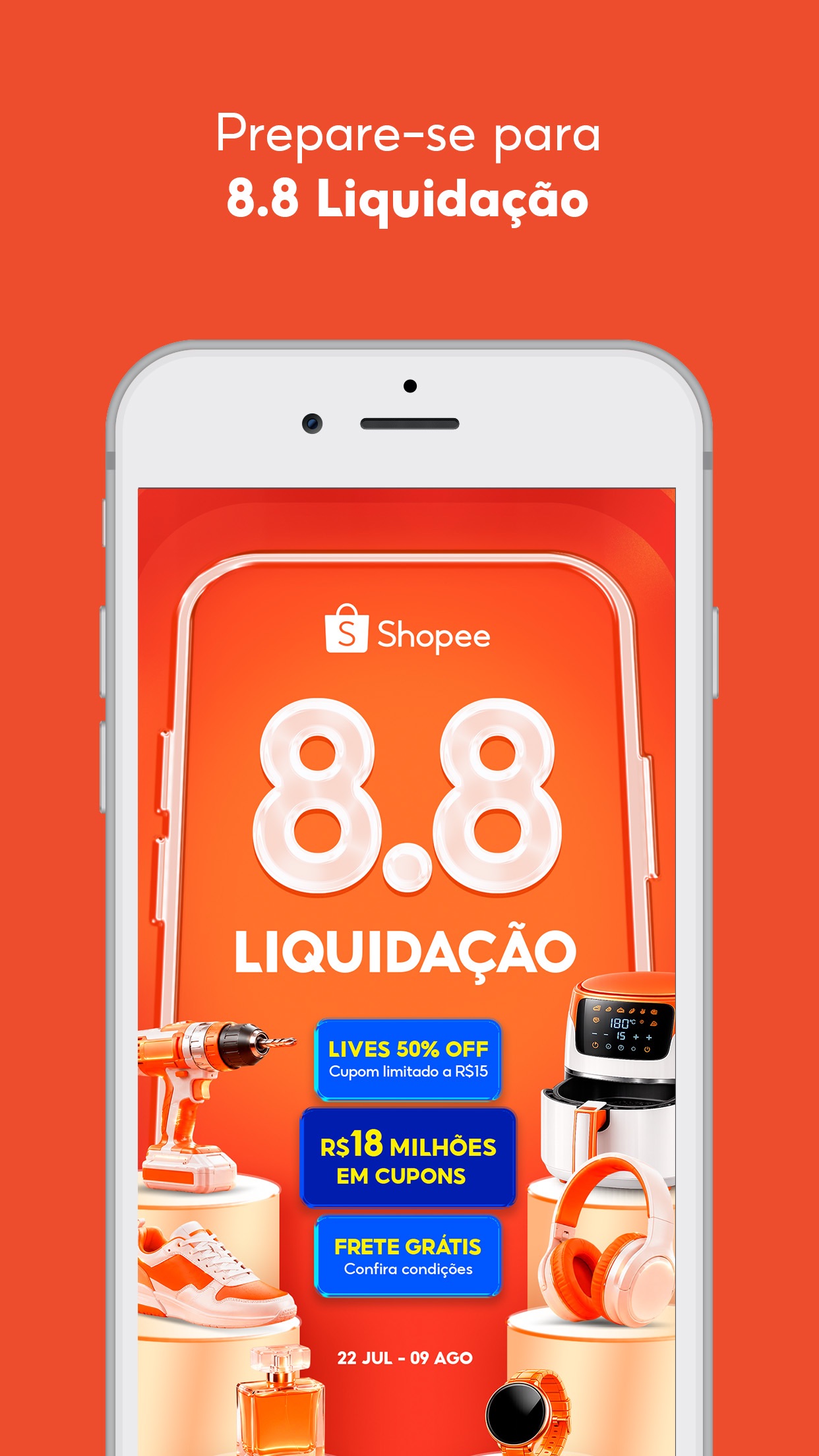 Captura de ecrã 2 da app Shopee 8.8 Liquidação