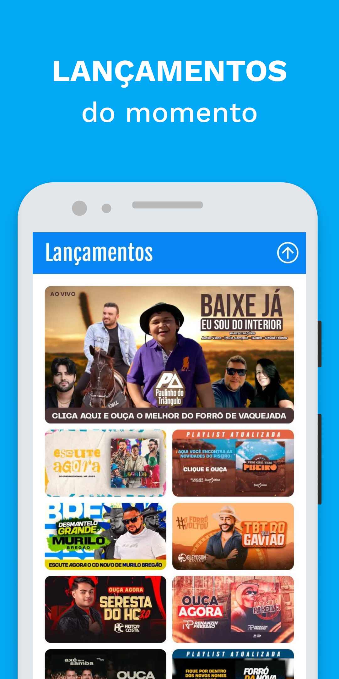 Captura de ecrã 2 da app Sua Música: Hits do Nordeste