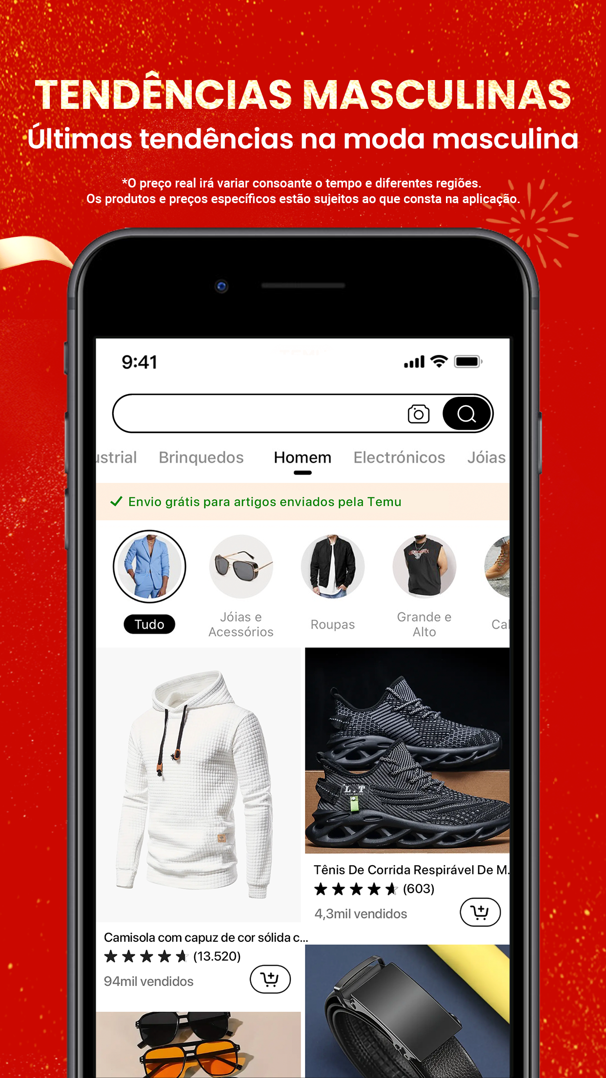 Captura de ecrã 4 da app Temu:Compre como um bilionário