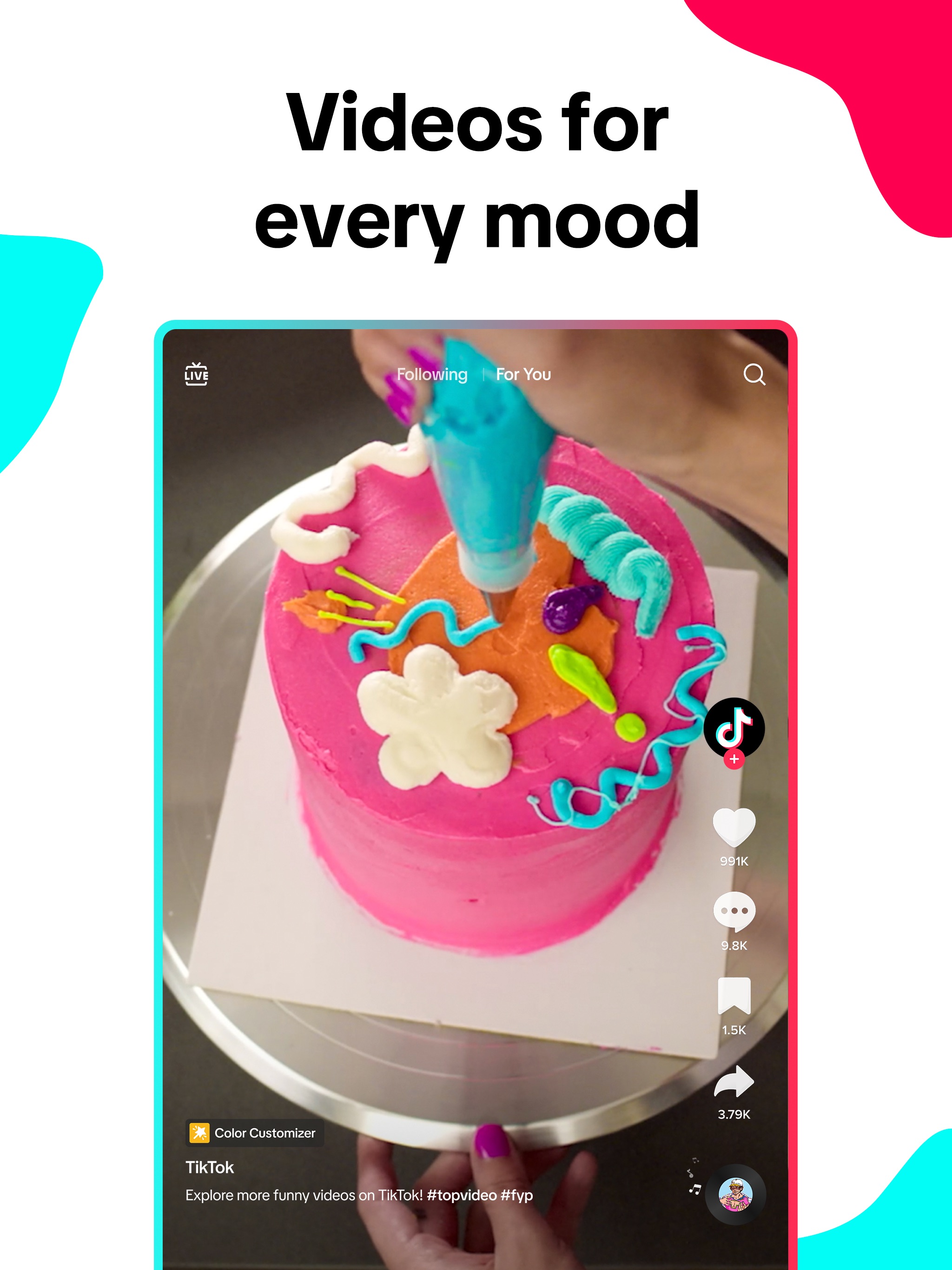 Captura de ecrã 4 da app TikTok: Vídeos, Lives & Música