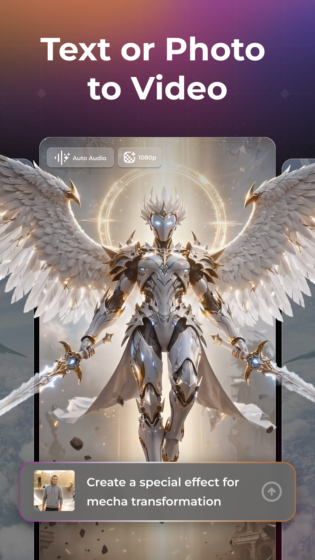 Captura de ecrã 4 da app PixVerse: Gerador de Vídeo IA