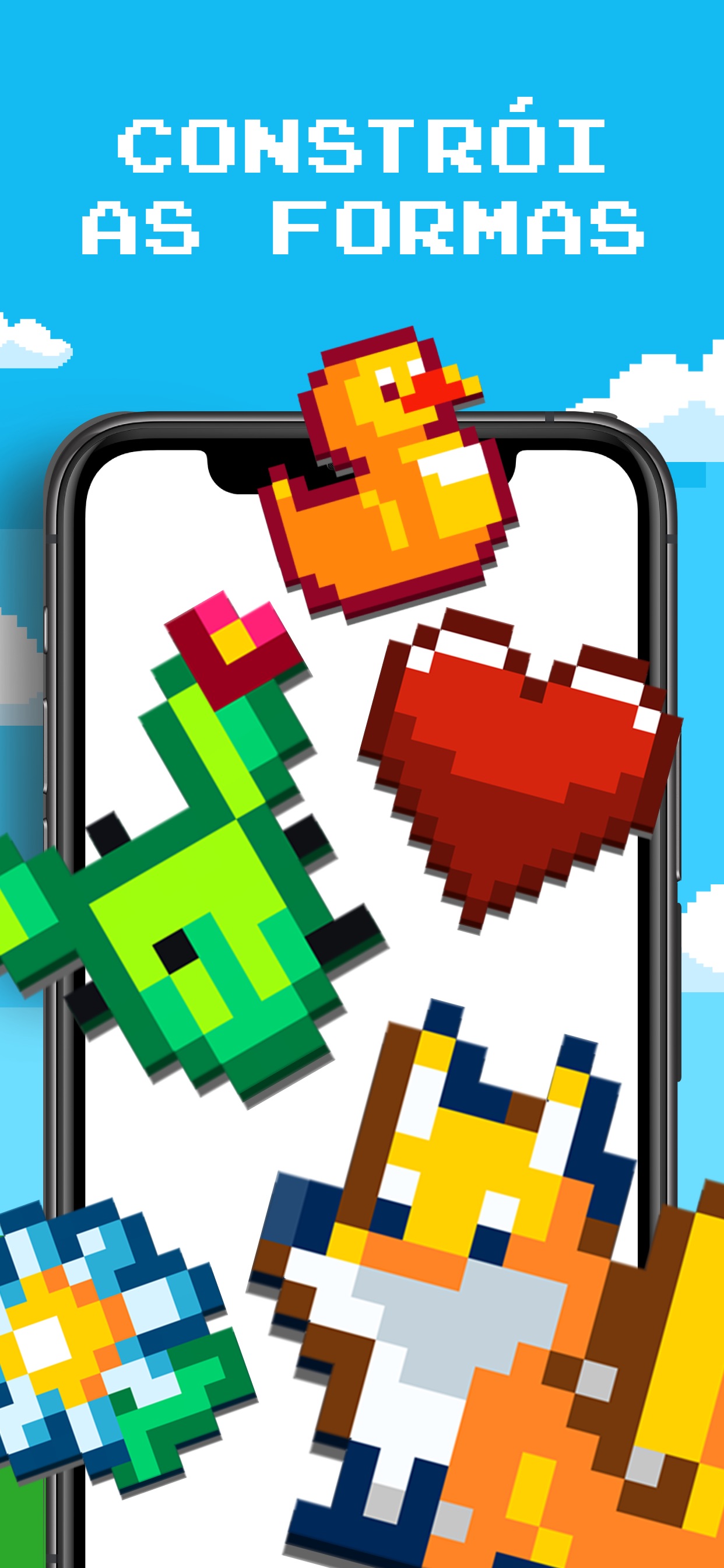 Captura de ecrã 3 da app Blockin' Color: Jogo de Blocos