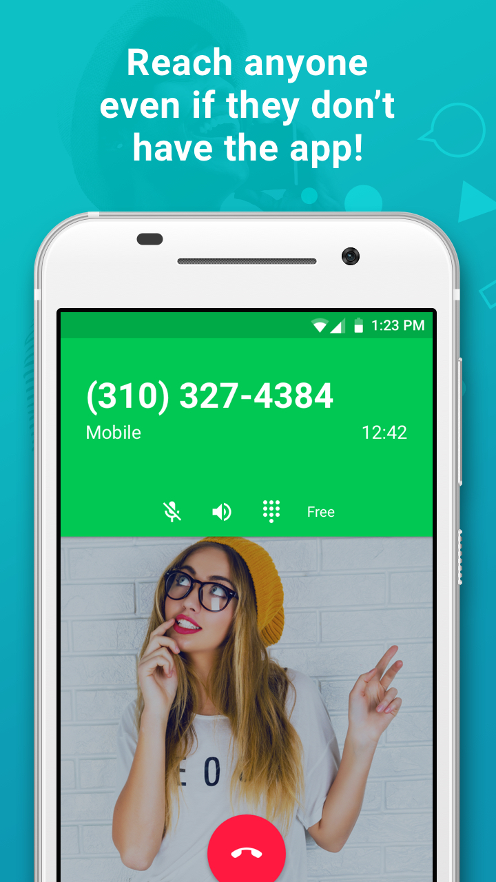 Captura de ecrã 2 da app Nextplus: Phone # Text + Call