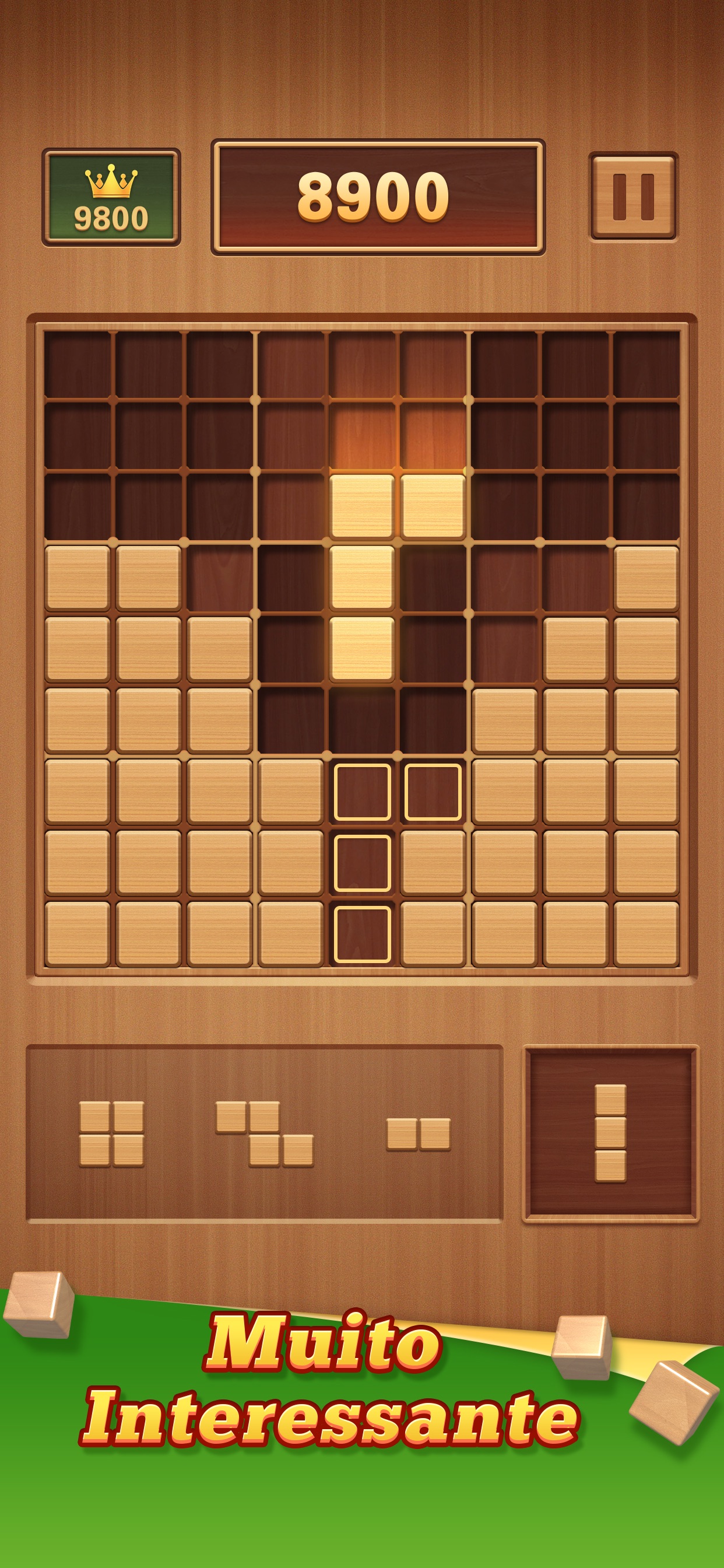 Captura de ecrã 4 da app Wood Block 99 - Sudoku Puzzle