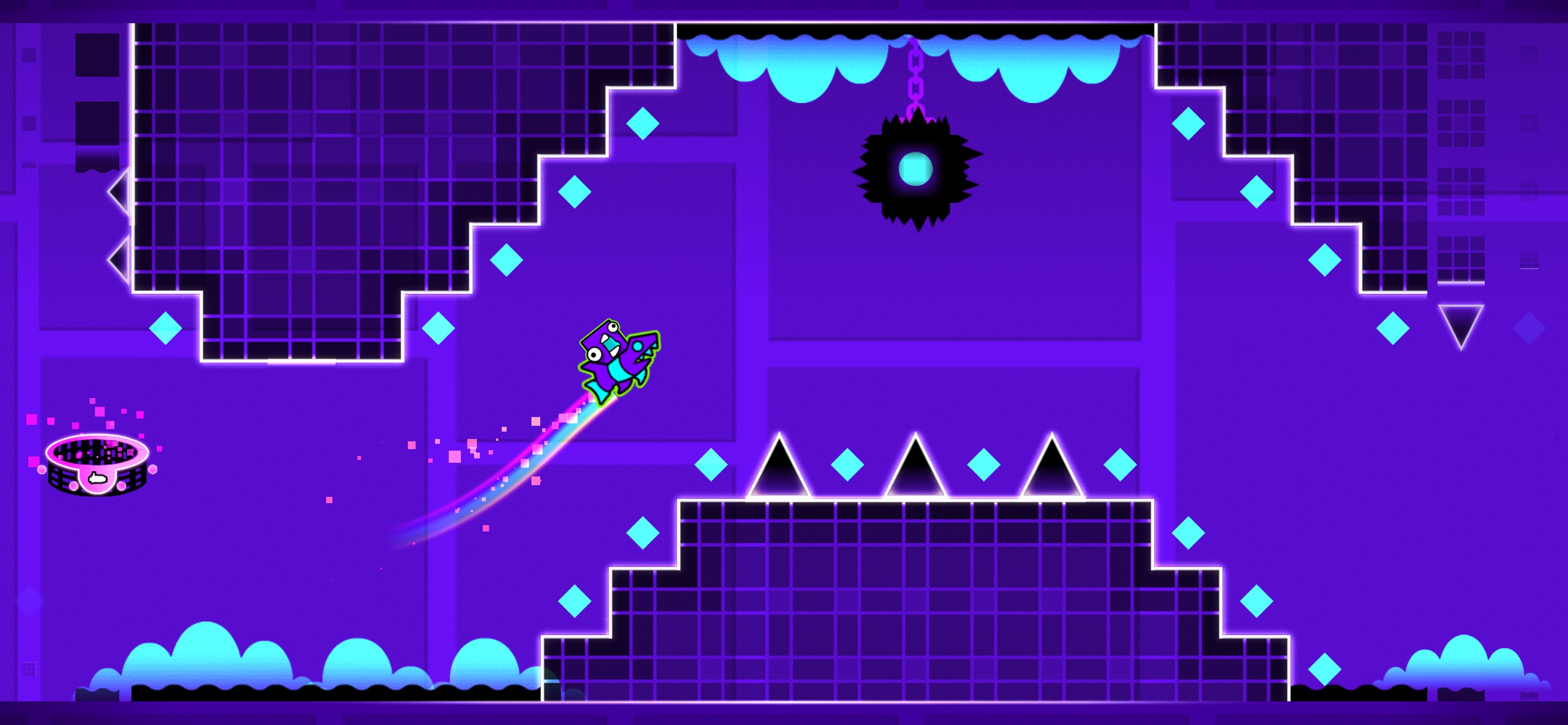 Captura de ecrã 2 da app Geometry Dash Lite