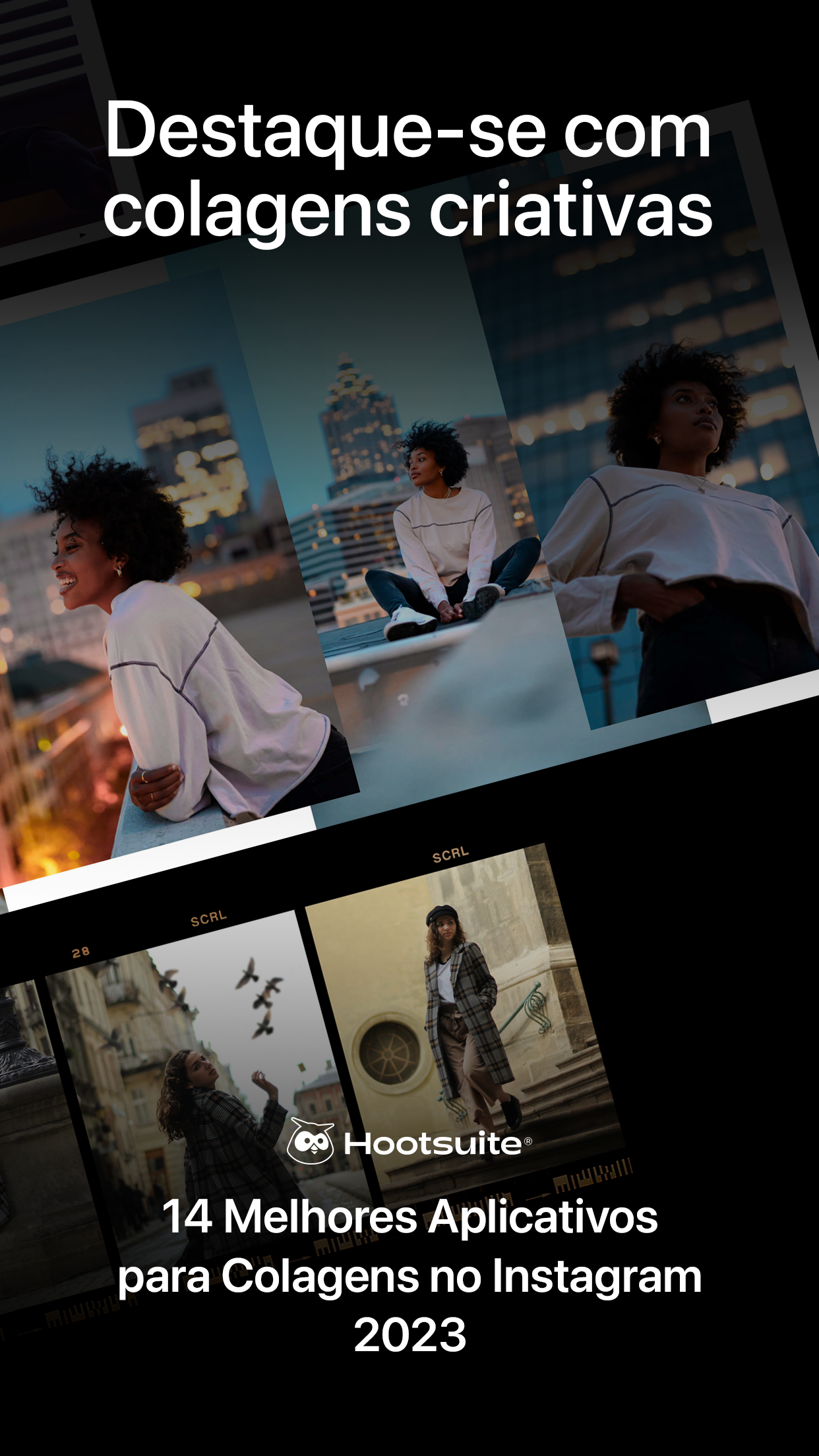 Captura de ecrã 2 da app SCRL: Colagem de fotos & Grade