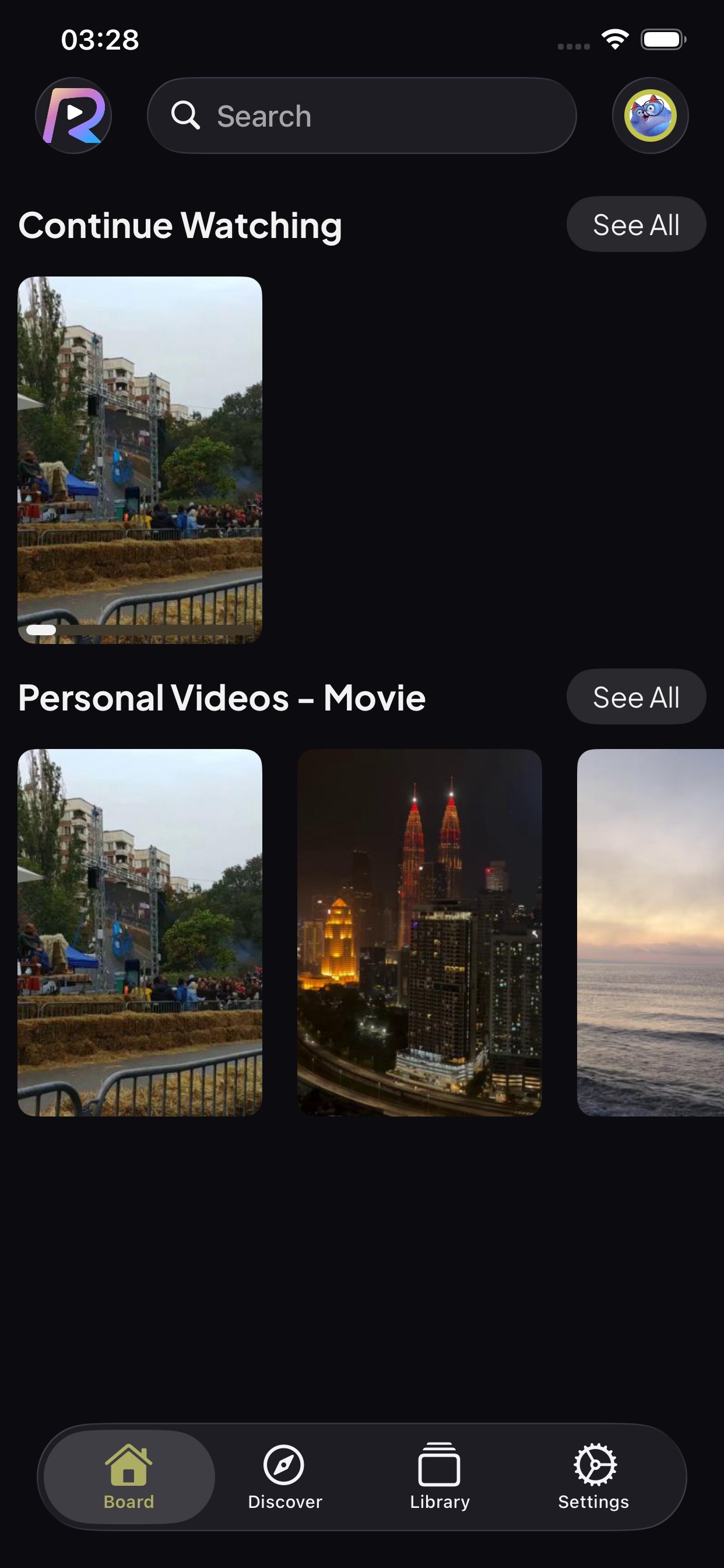 Captura de ecrã 1 da app Reelo - Media Hub