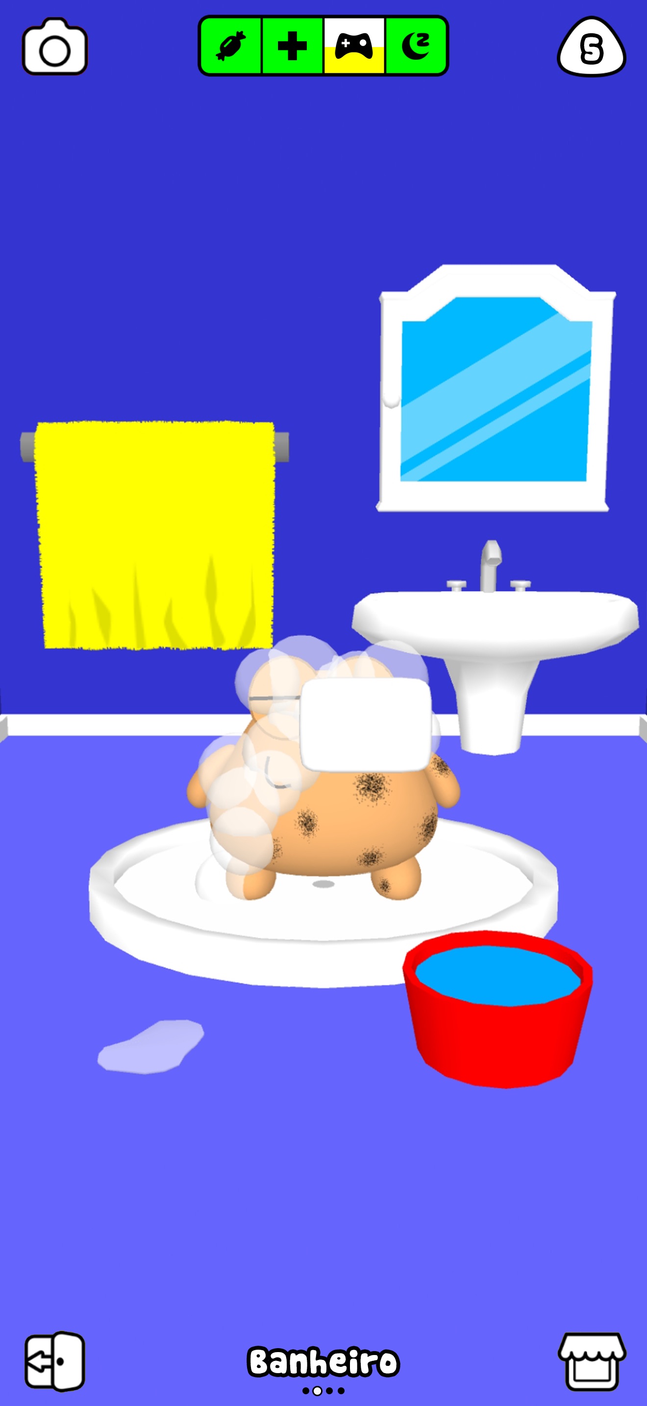 Captura de ecrã 2 da app Pou 3D