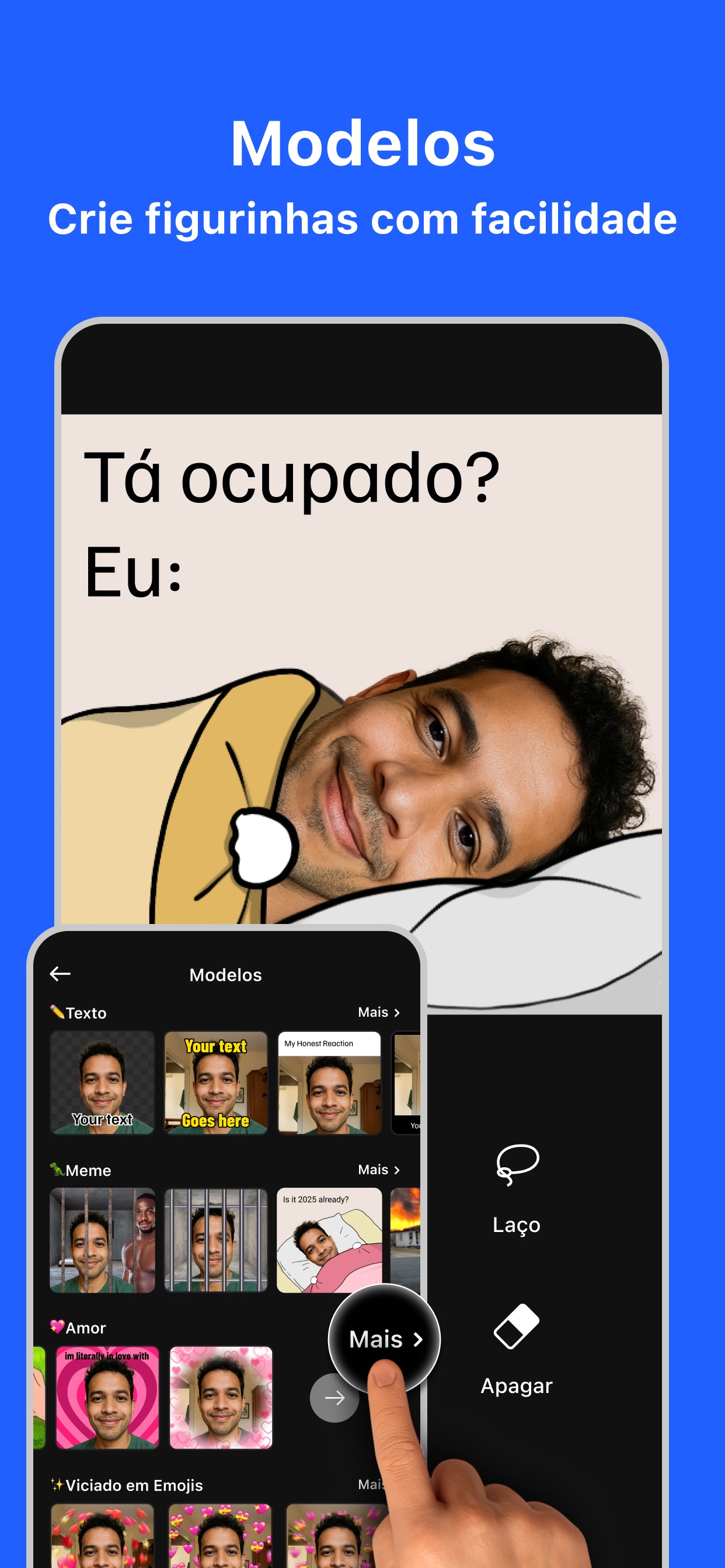 Captura de ecrã 3 da app Sticker.ly - Sticker Maker