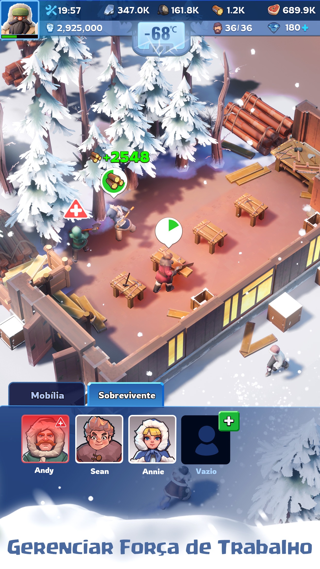 Captura de ecrã 4 da app Whiteout Survival