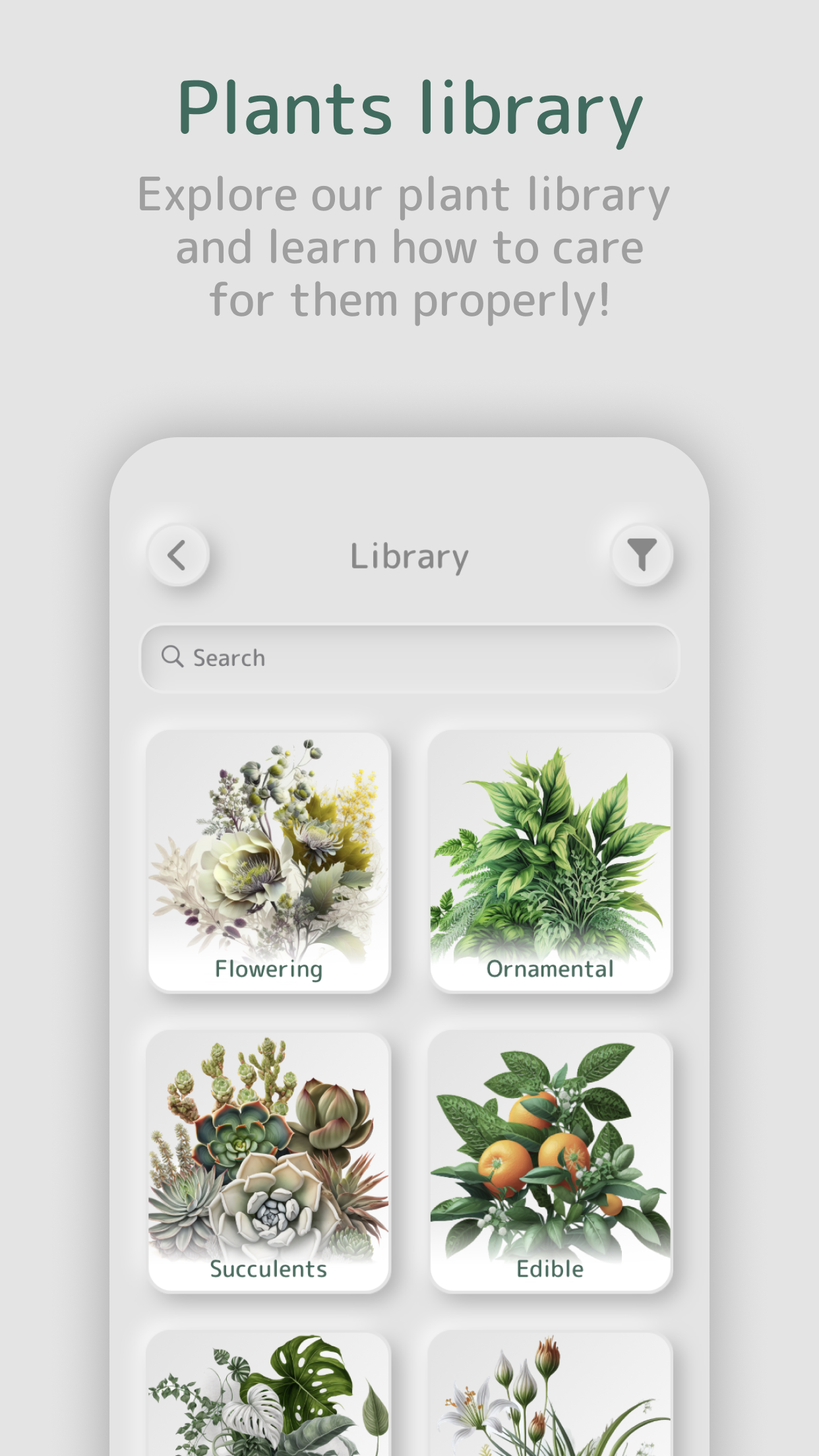 Captura de ecrã 2 da app GreenS: Cuidado com as Plantas