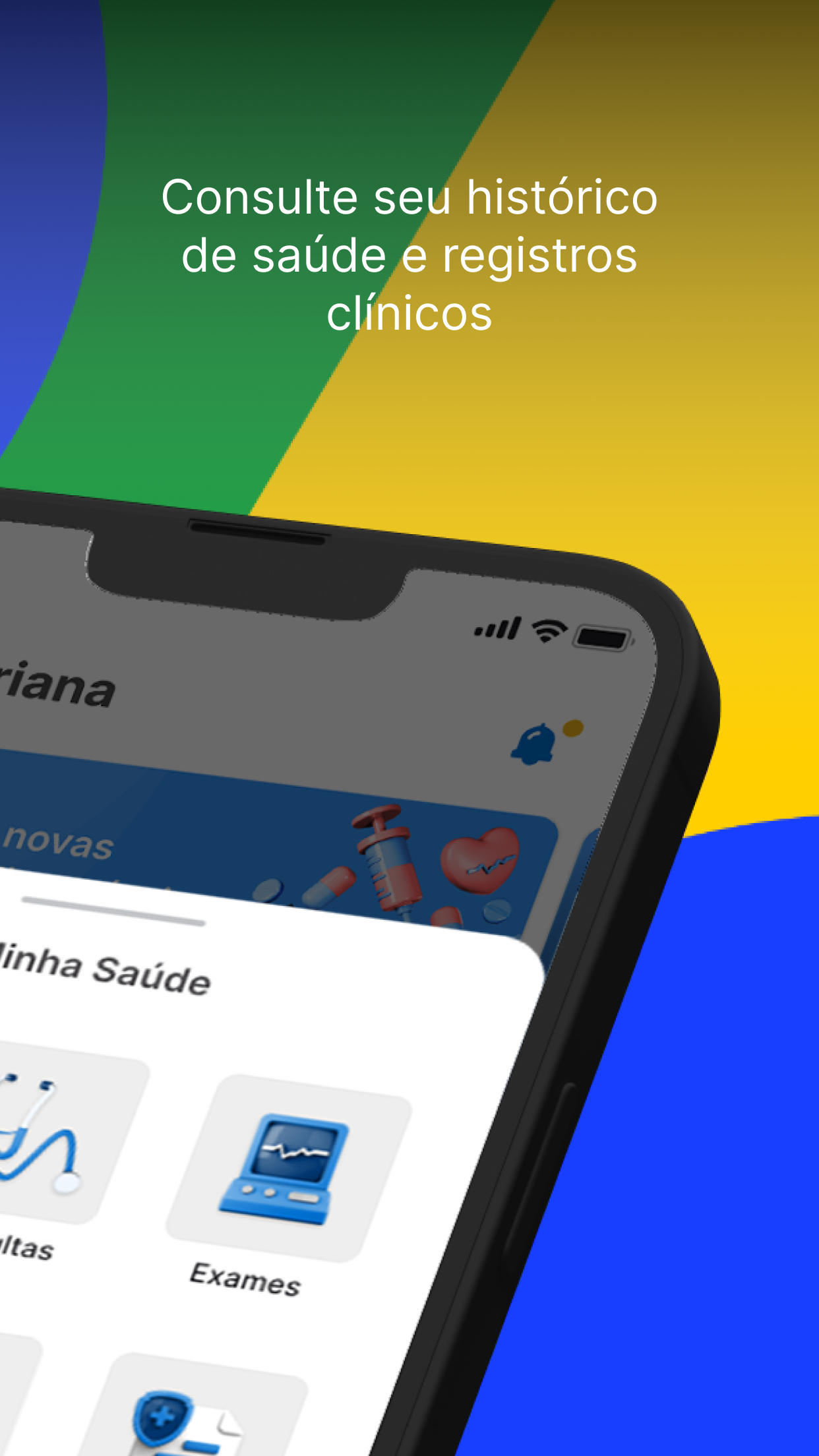 Captura de ecrã 3 da app Meu SUS Digital