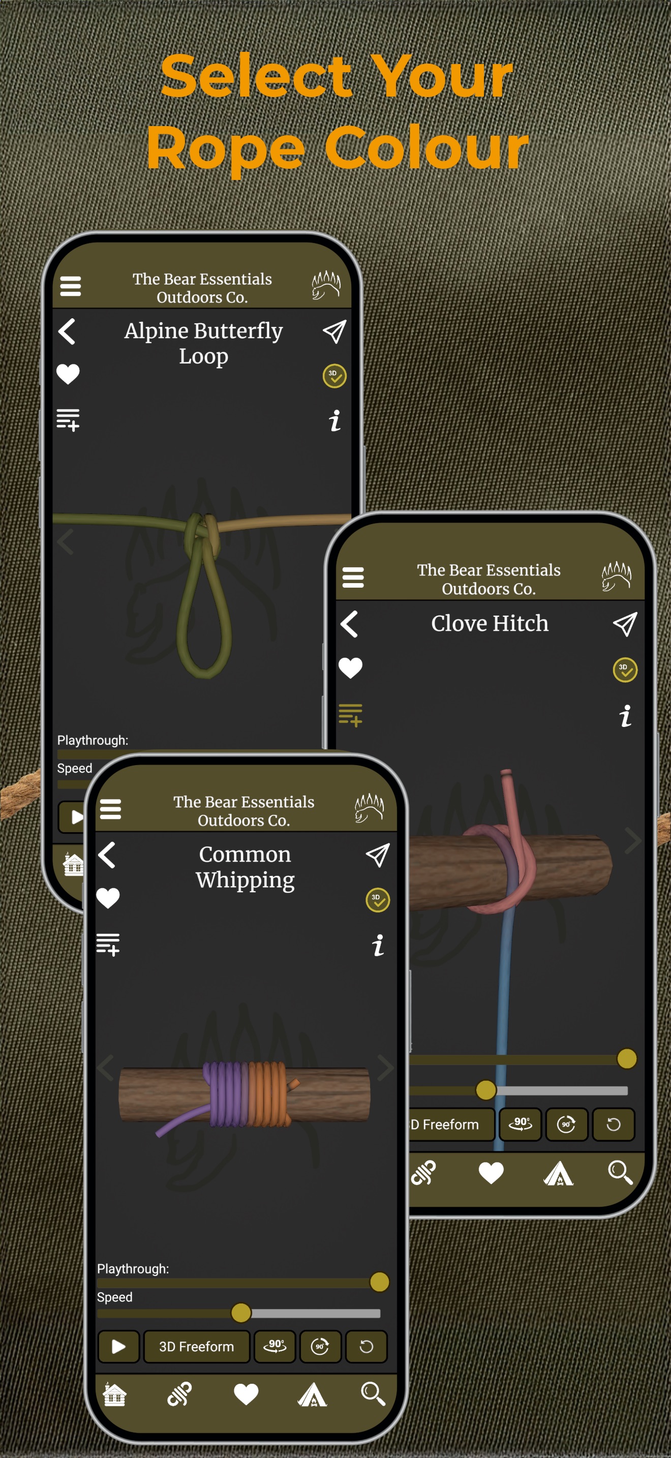 Captura de ecrã 4 da app Knot IQ: 3D Knot Tying