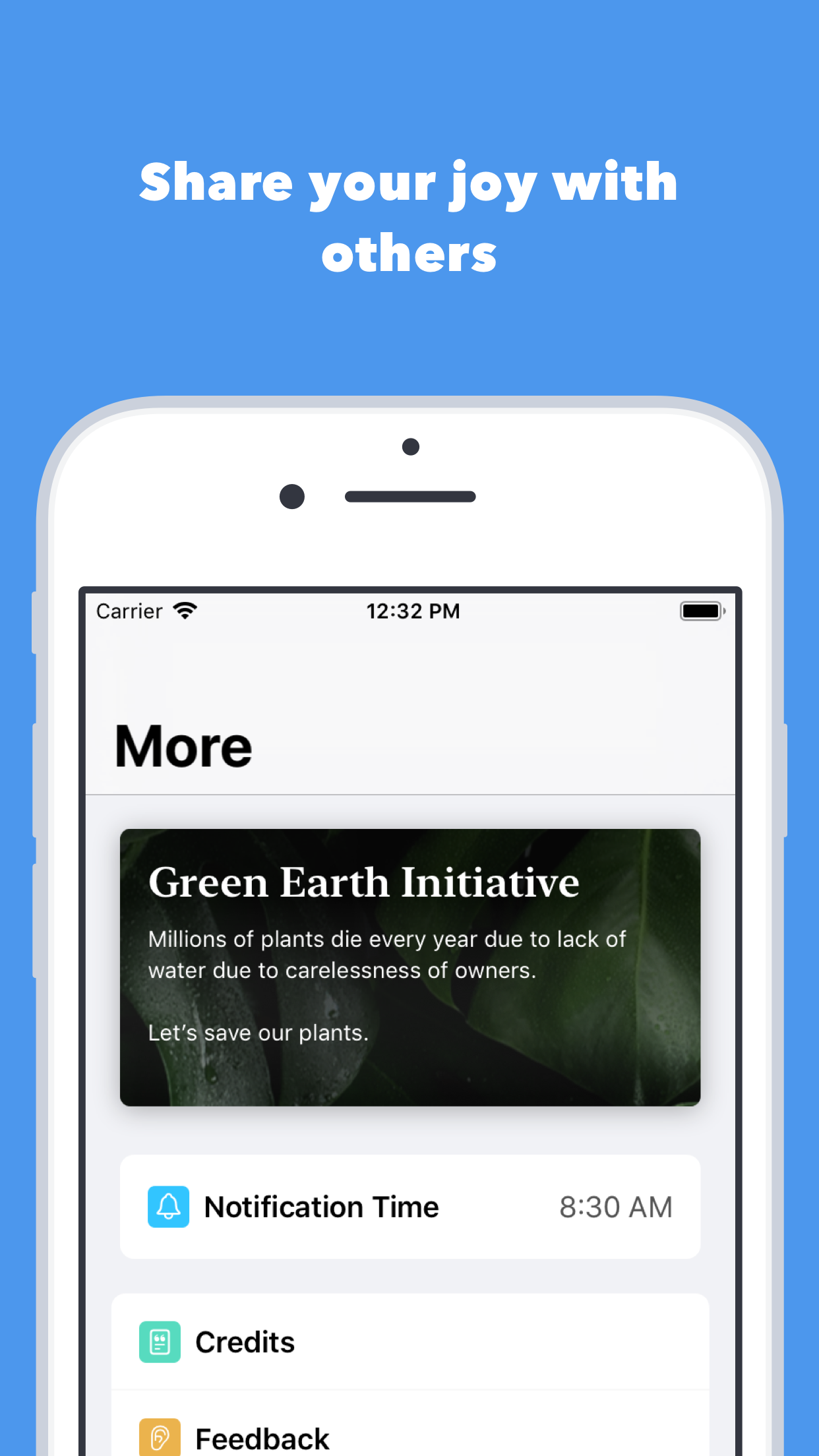 Captura de ecrã 4 da app Water My Plant: Reminder app