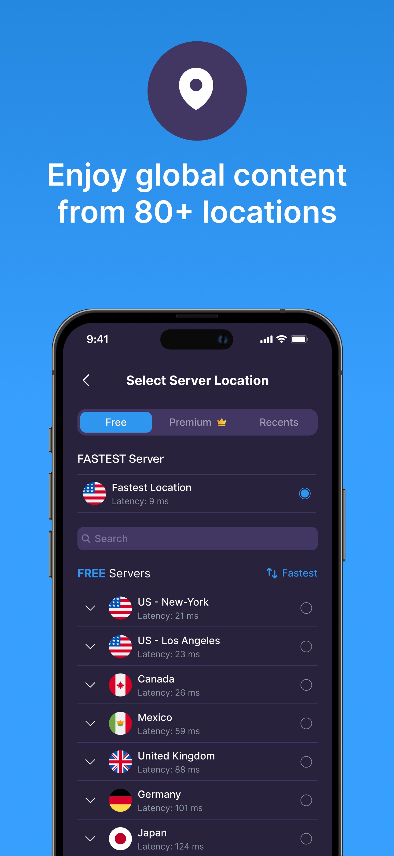 Captura de ecrã 2 da app VPN - Super Unlimited Proxy