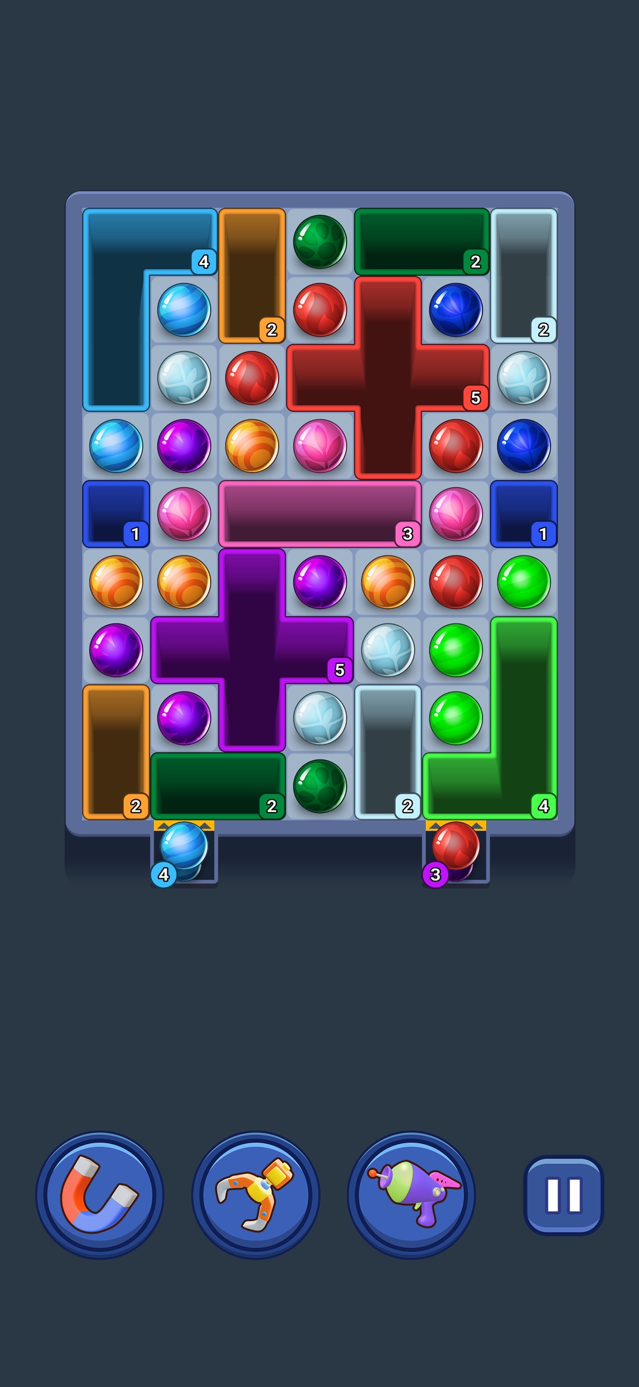 Captura de ecrã 2 da app Drop Escape : Block Puzzle